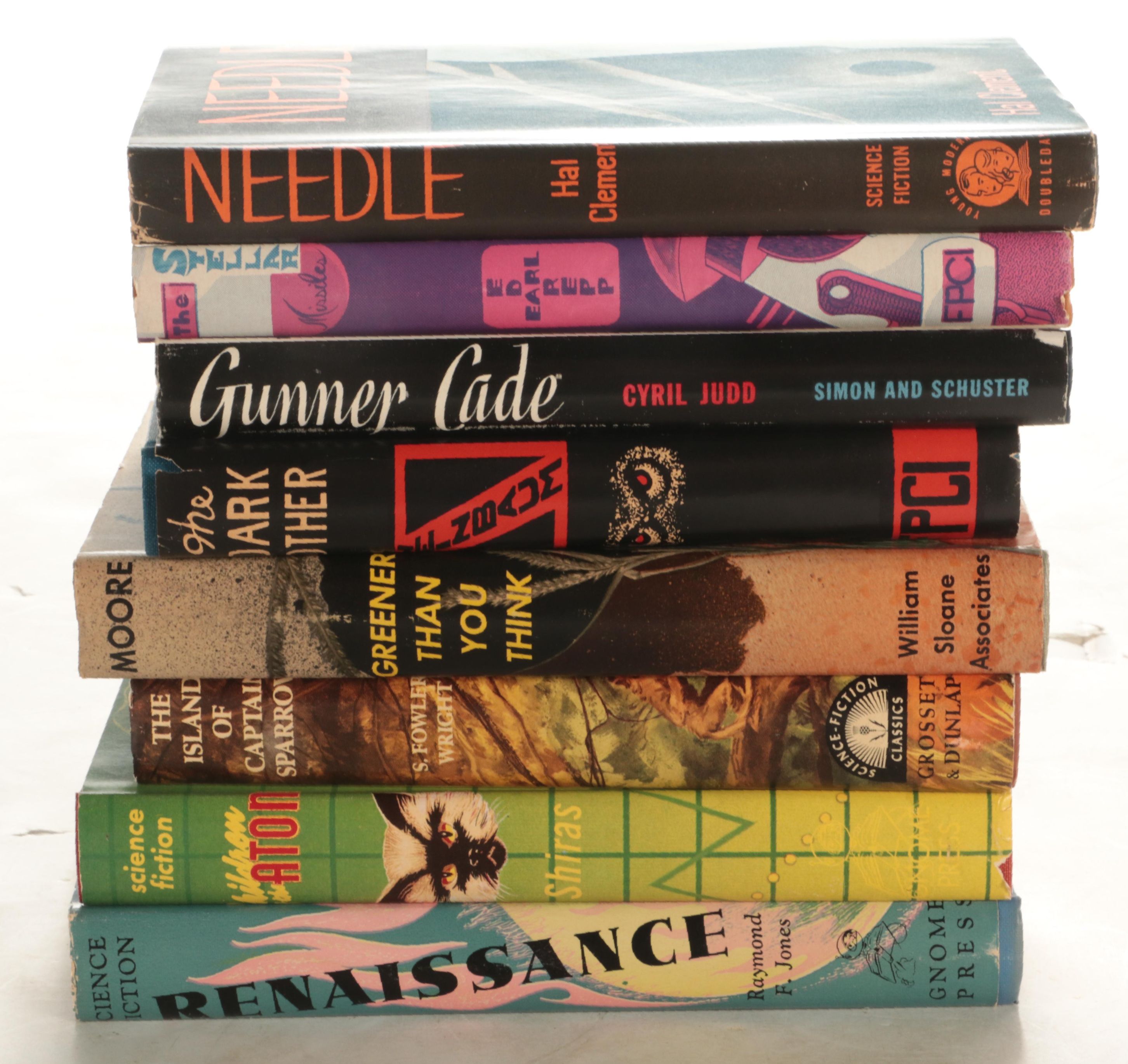 First Edition "Renaissance" by Raymond Jones and More Science Fiction Books