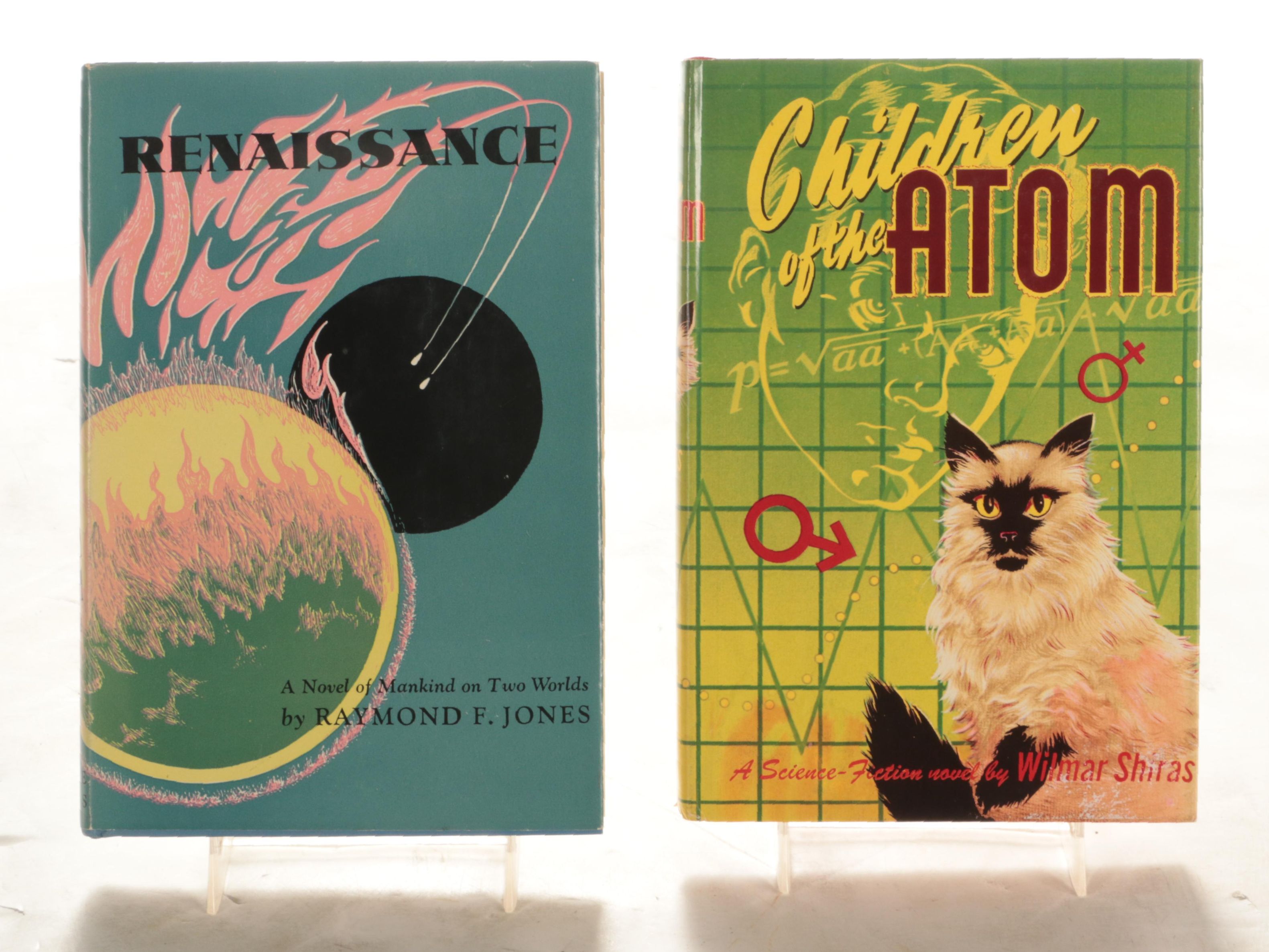 First Edition "Renaissance" by Raymond Jones and More Science Fiction Books
