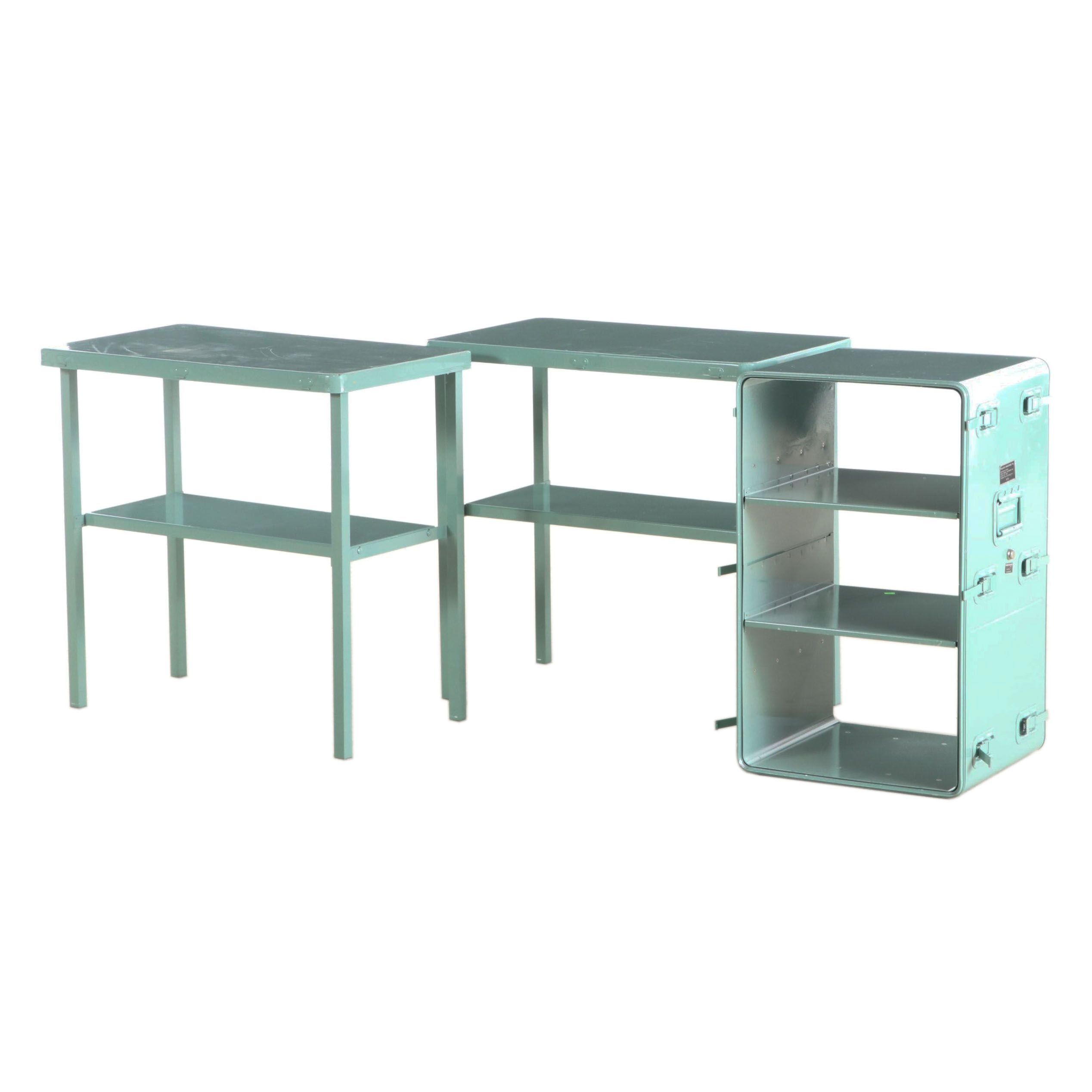 Atlantic Industries Type I Medical Instrument Supply Set Chest, Mid-20th C.