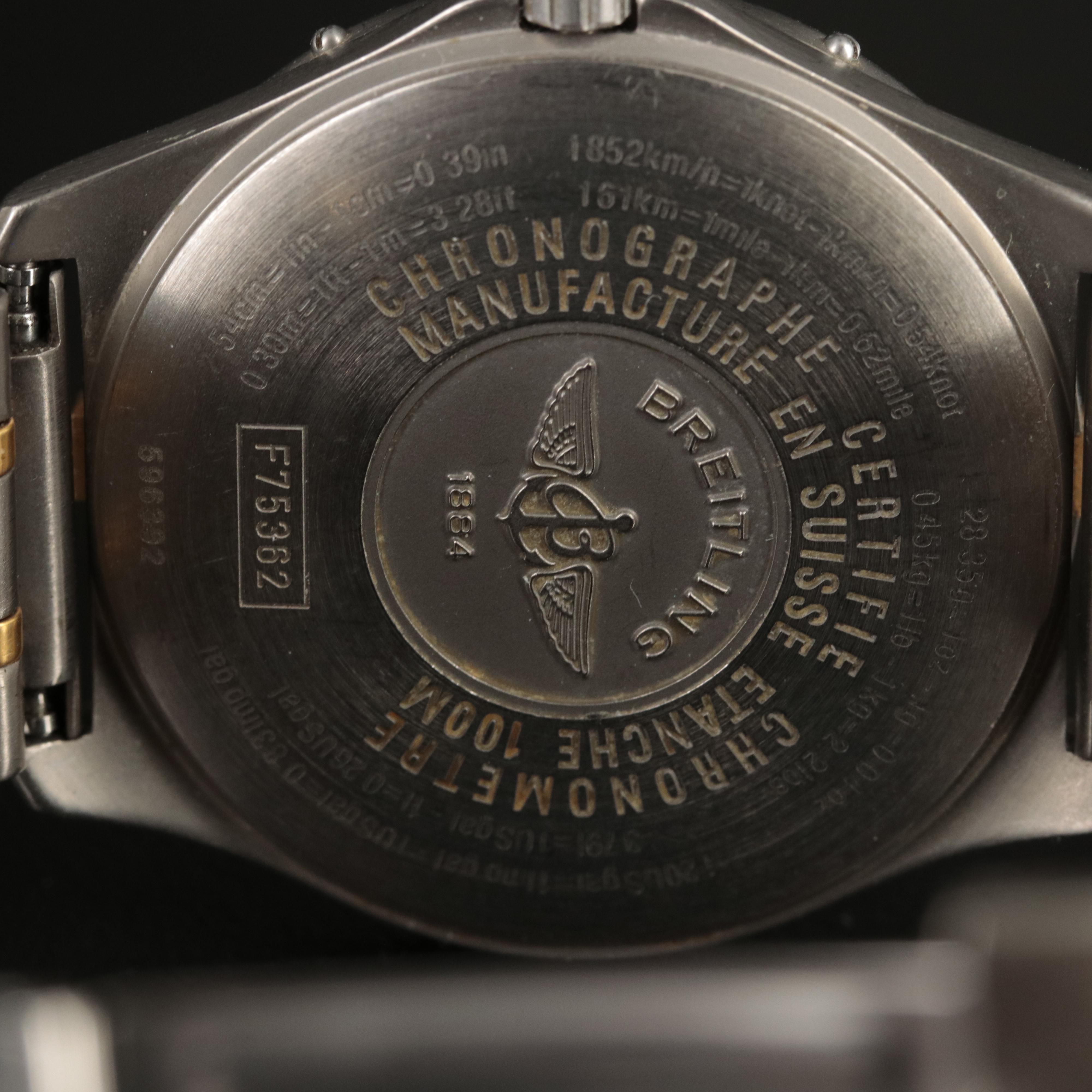 Breitling Aerospace Titanium and Gold Watch