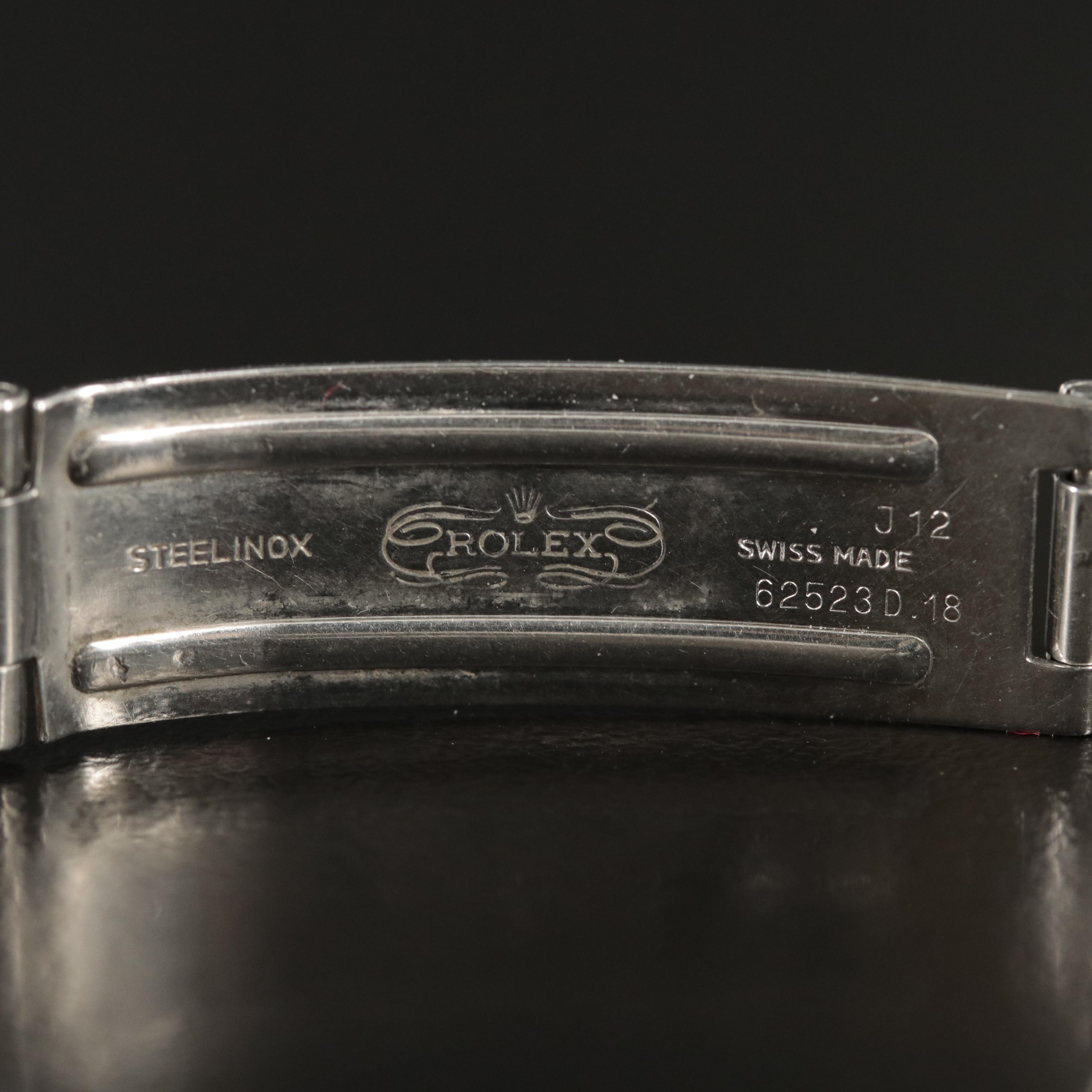 1986 Rolex Oyster Perpetual Stainless Steel and 18K Watch