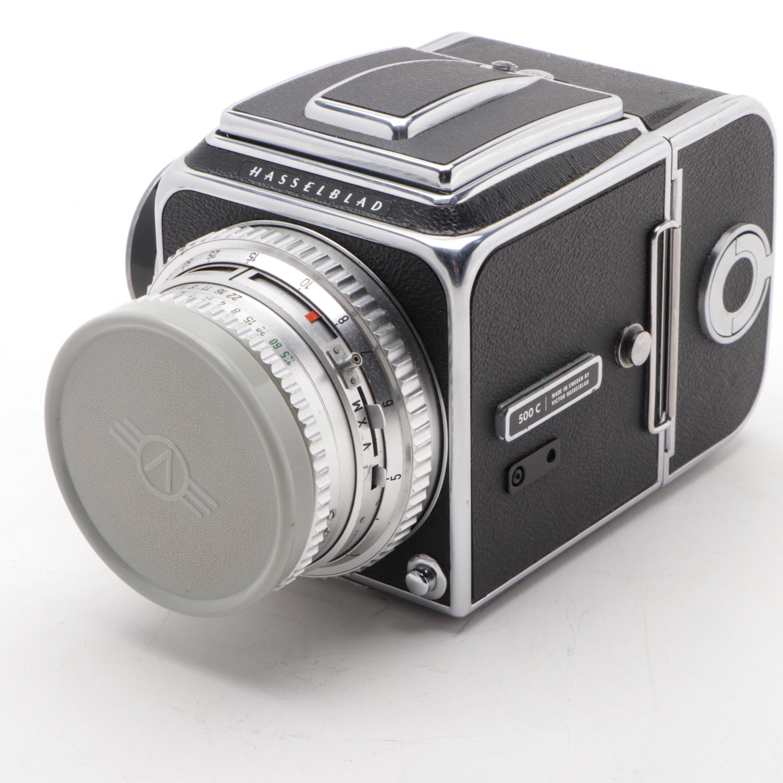 Hasselblad 500C Medium Format Camera, Lenses, Film Back and Accessories
