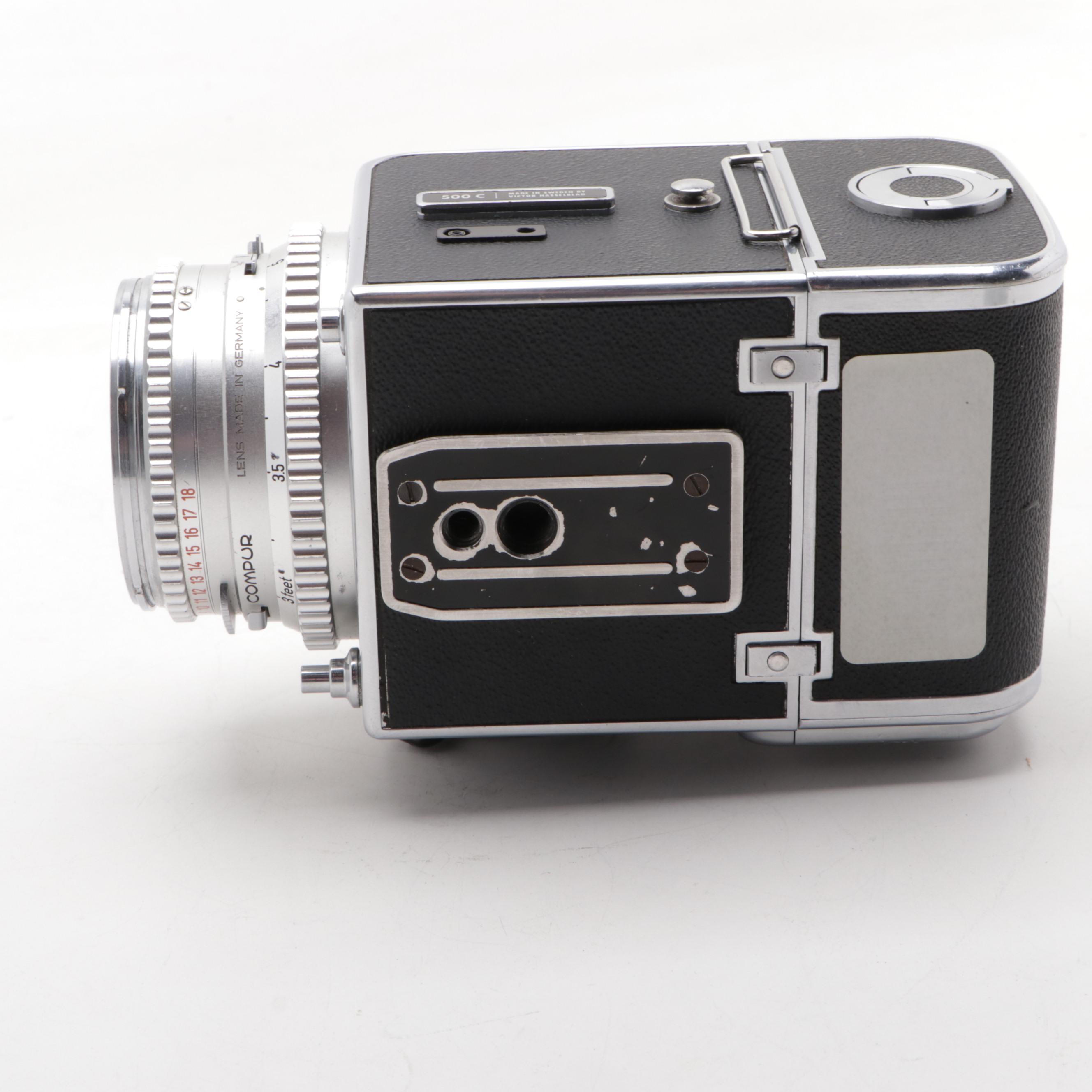 Hasselblad 500C Medium Format Camera, Lenses, Film Back and Accessories