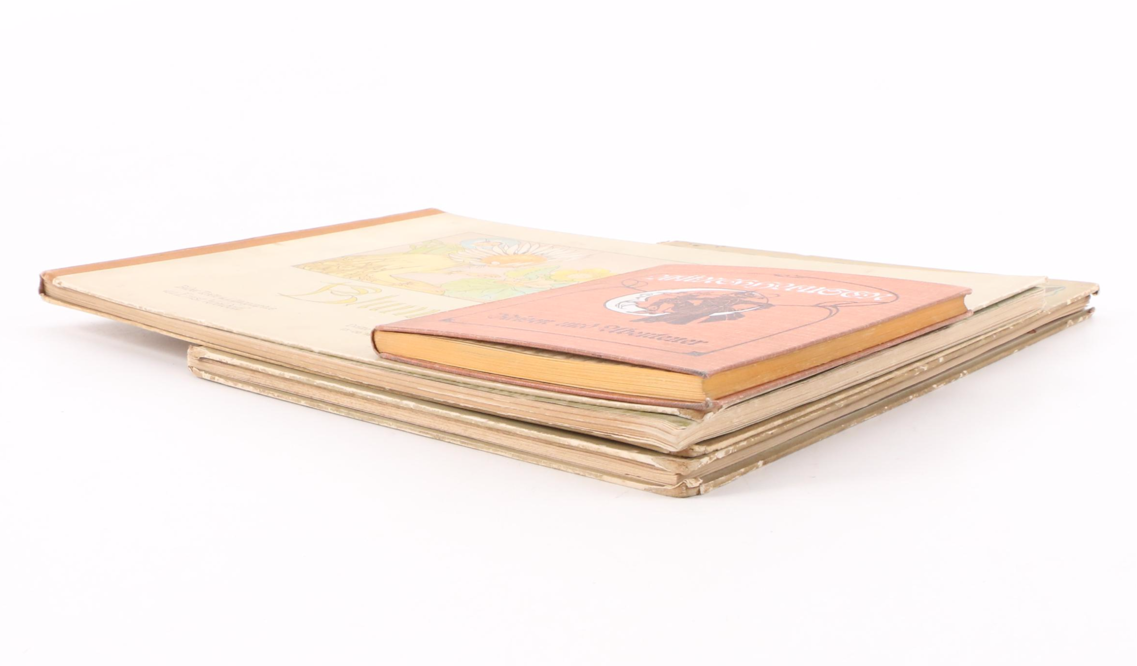 Illustrated German Children's Books Including "Münchhausen" and "Miaulina"