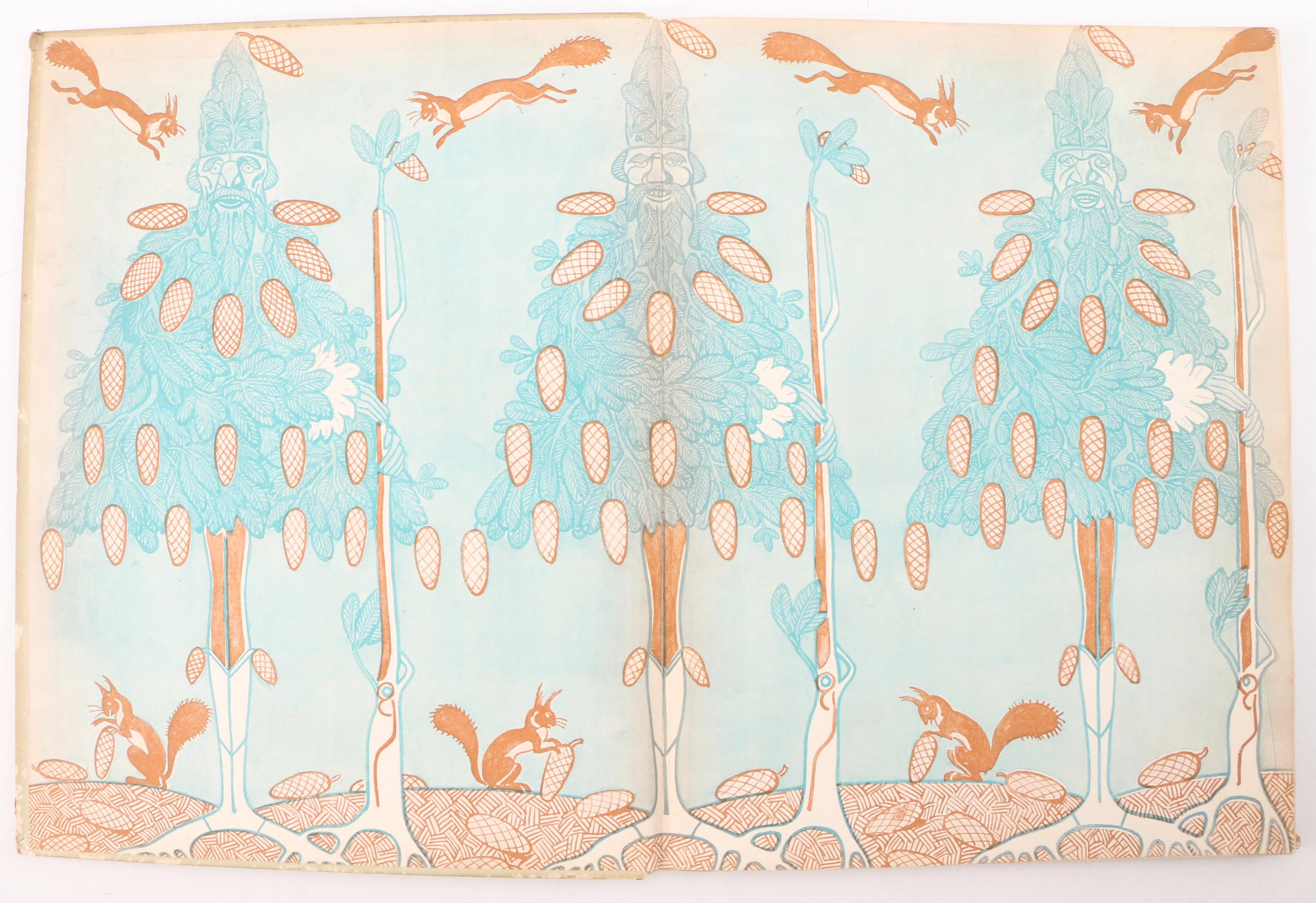 Illustrated German Children's Books Including "Münchhausen" and "Miaulina"