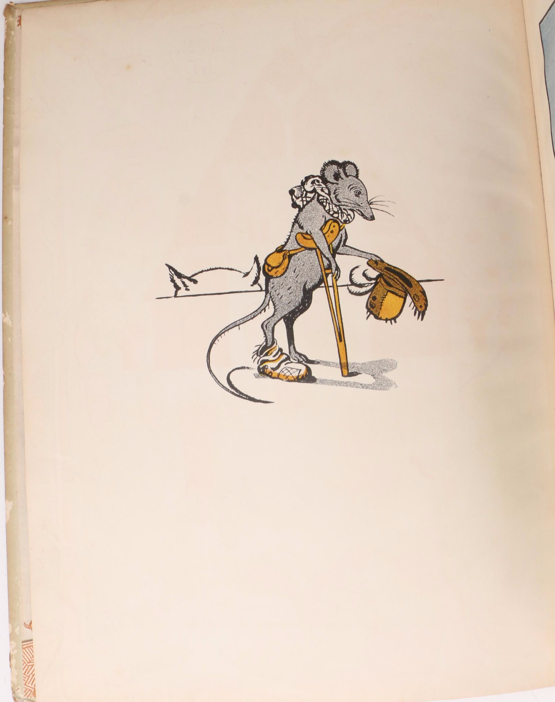 Illustrated German Children's Books Including "Münchhausen" and "Miaulina"