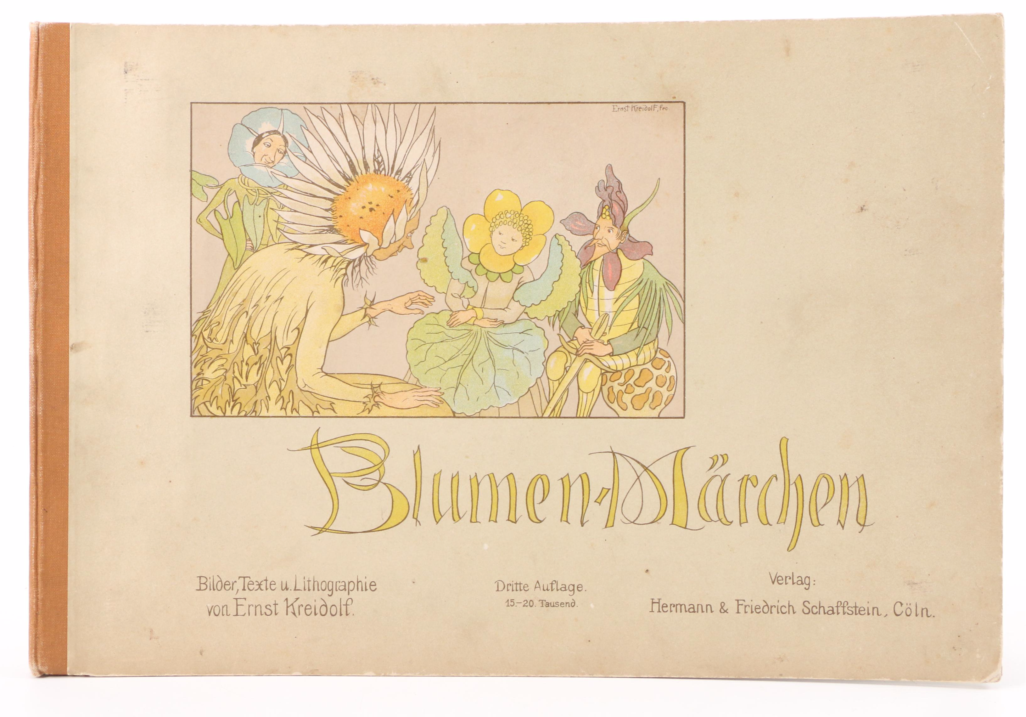Illustrated German Children's Books Including "Münchhausen" and "Miaulina"