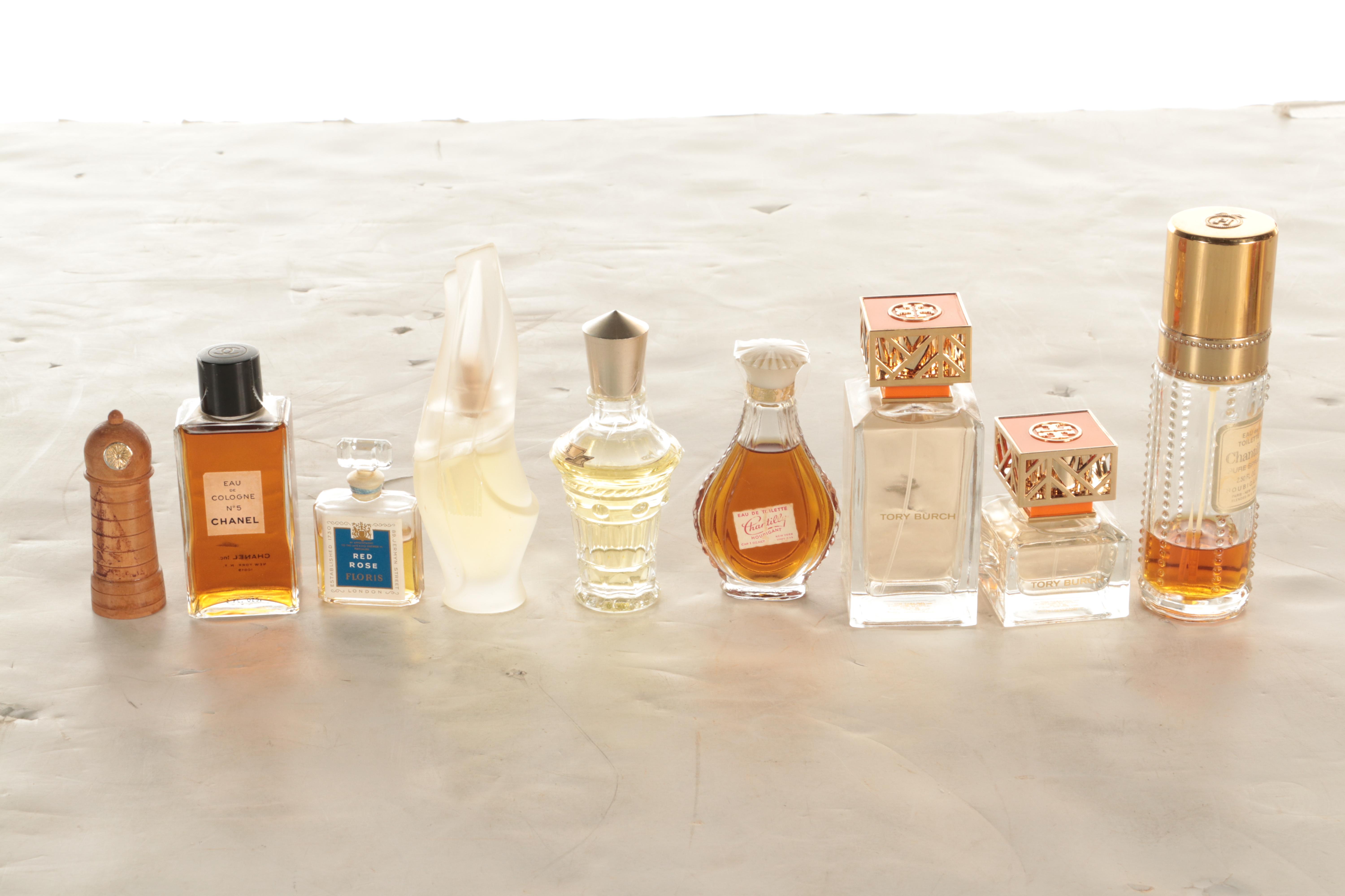 "Chanel No. 5" Eau de Cologne with "Shalimar" and Other Perfumes