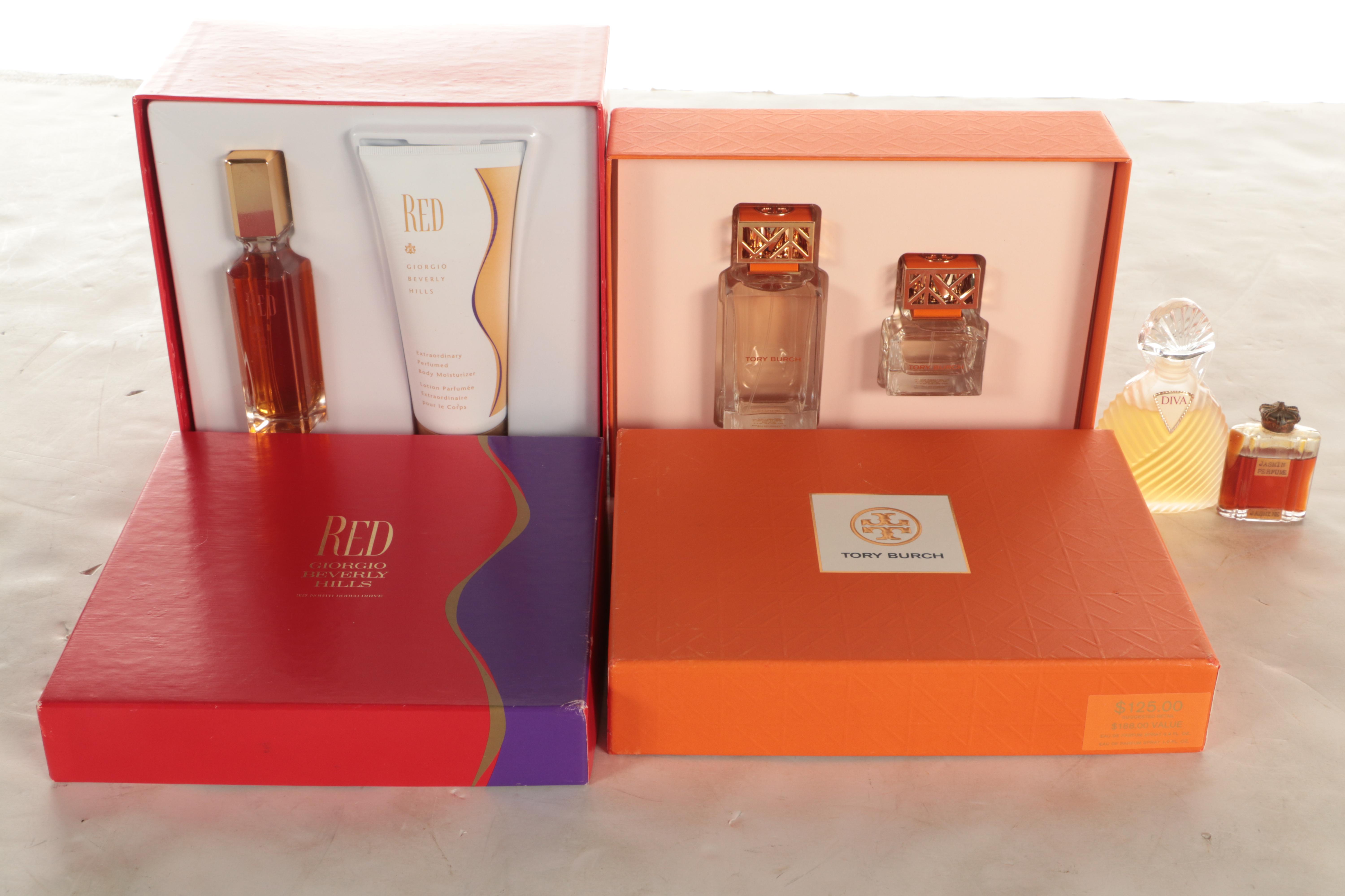 "Chanel No. 5" Eau de Cologne with "Shalimar" and Other Perfumes