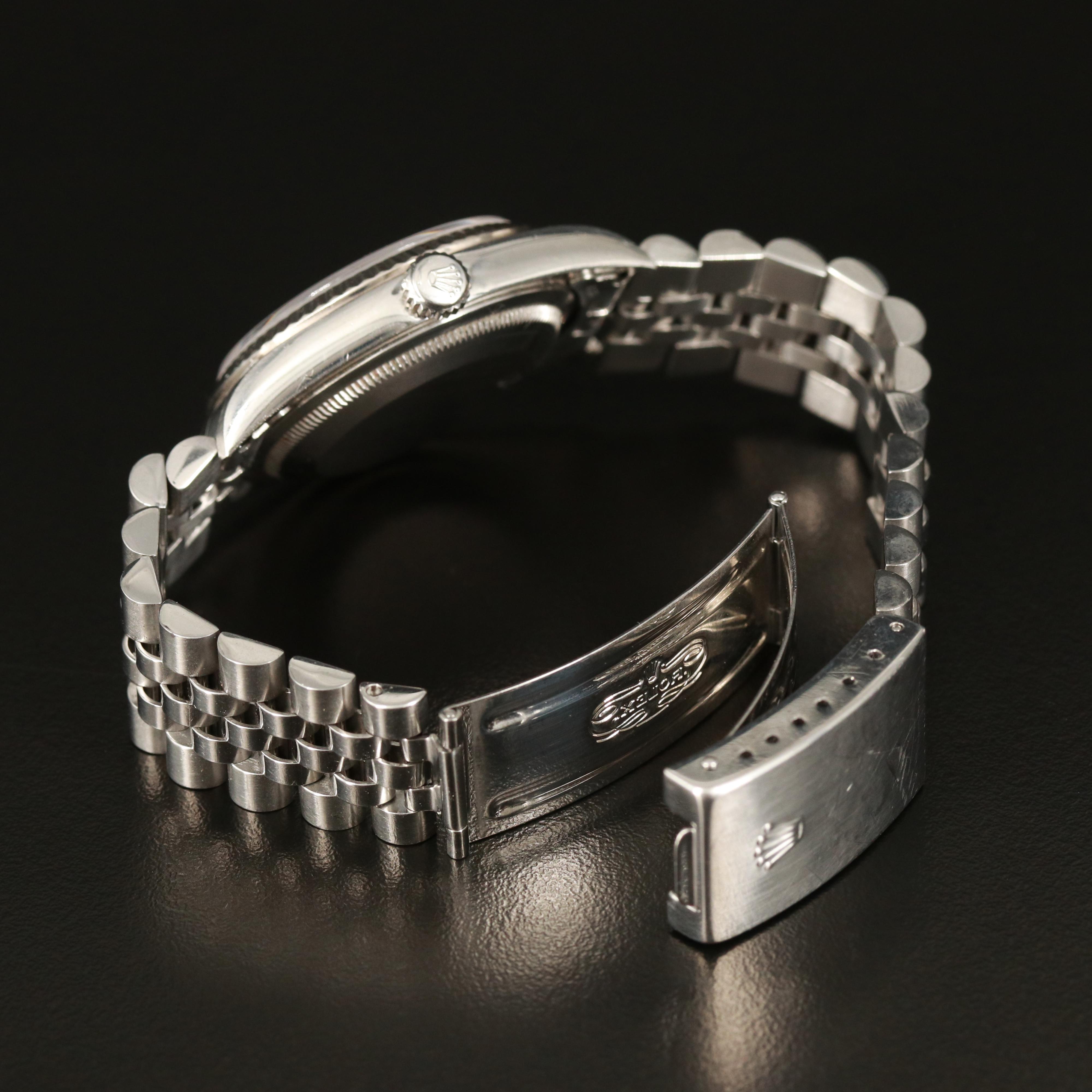 2002 Rolex Datejust 18K and Stainless Steel Automatic Watch