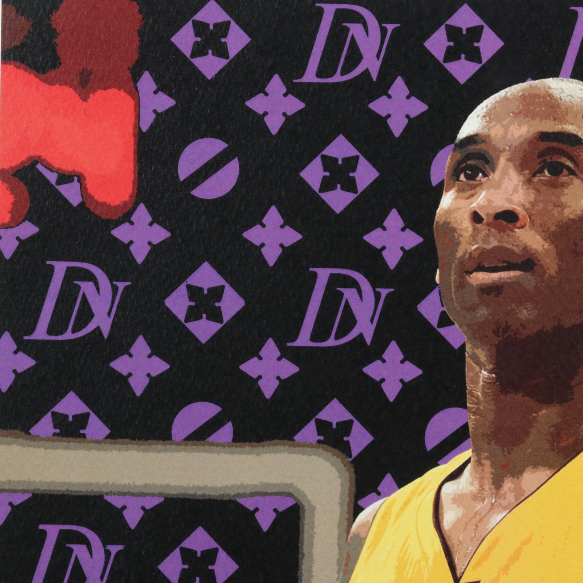 Death NYC Pop Art Graphic Print Featuring Kobe Bryant, 2020