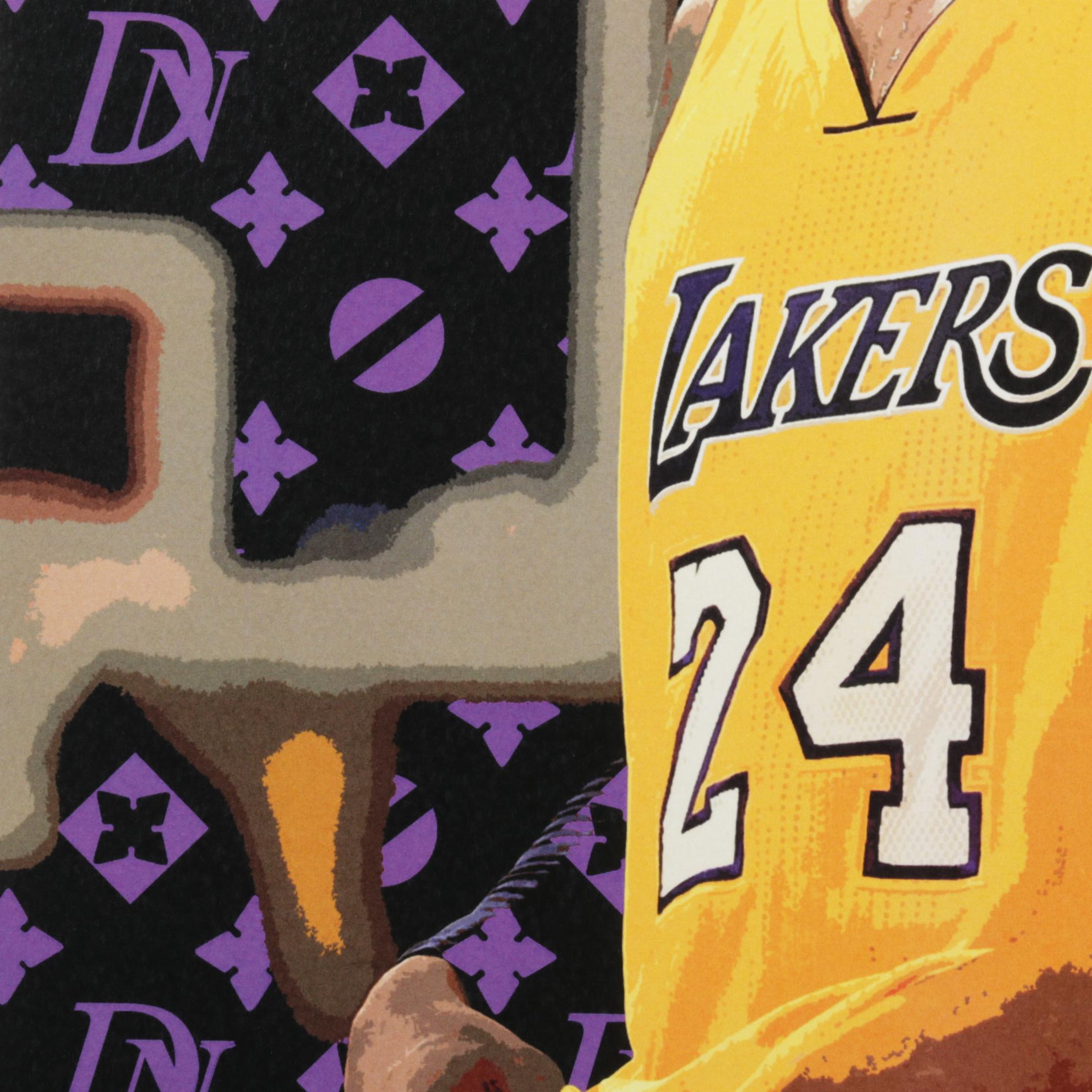 Death NYC Pop Art Graphic Print Featuring Kobe Bryant, 2020