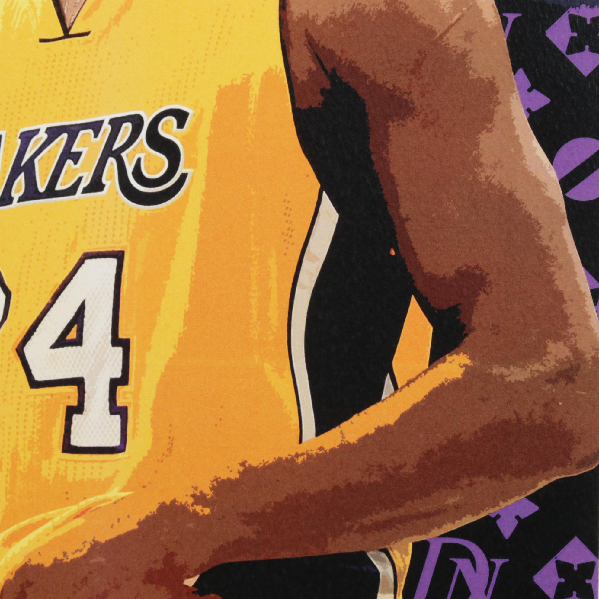 Death NYC Pop Art Graphic Print Featuring Kobe Bryant, 2020