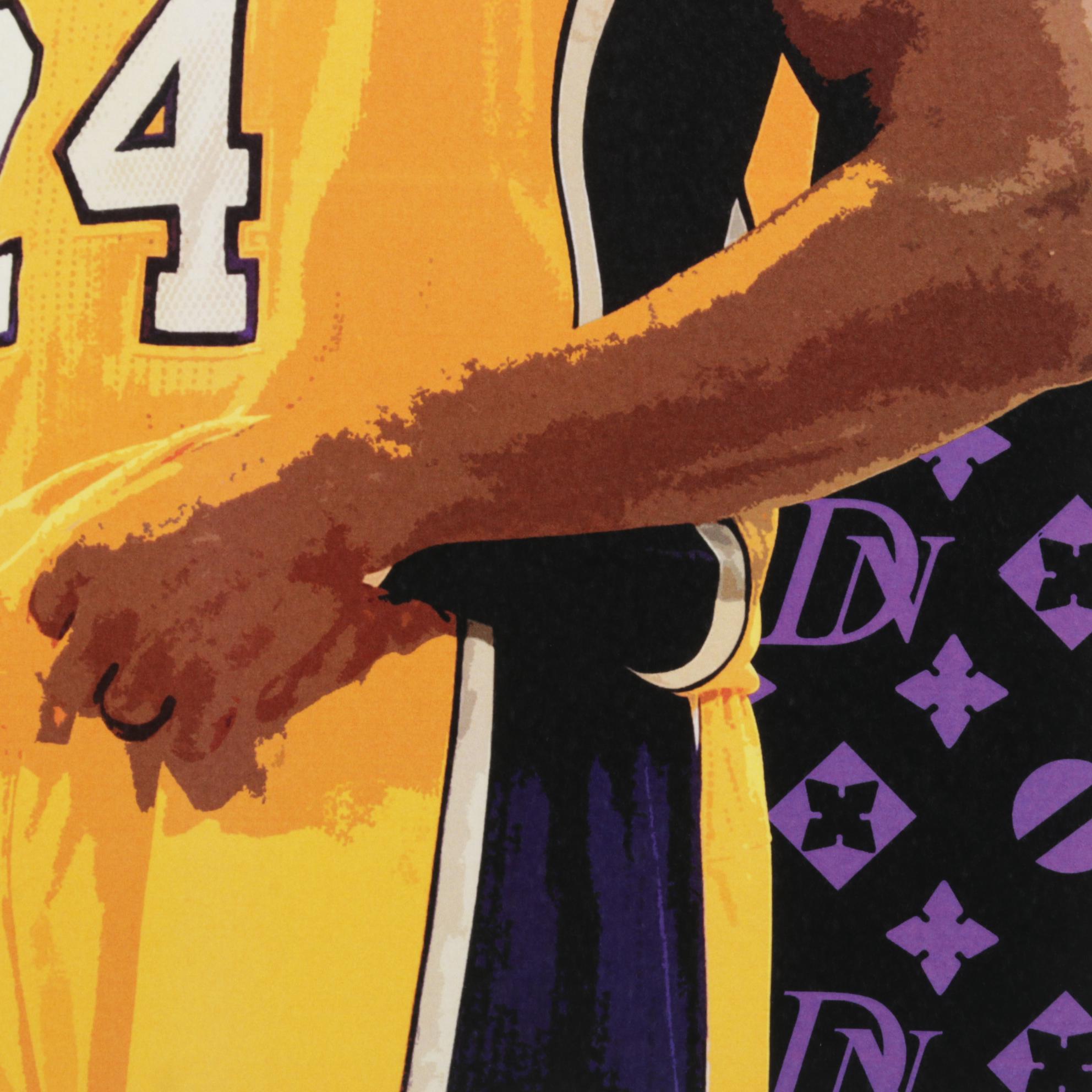 Death NYC Pop Art Graphic Print Featuring Kobe Bryant, 2020