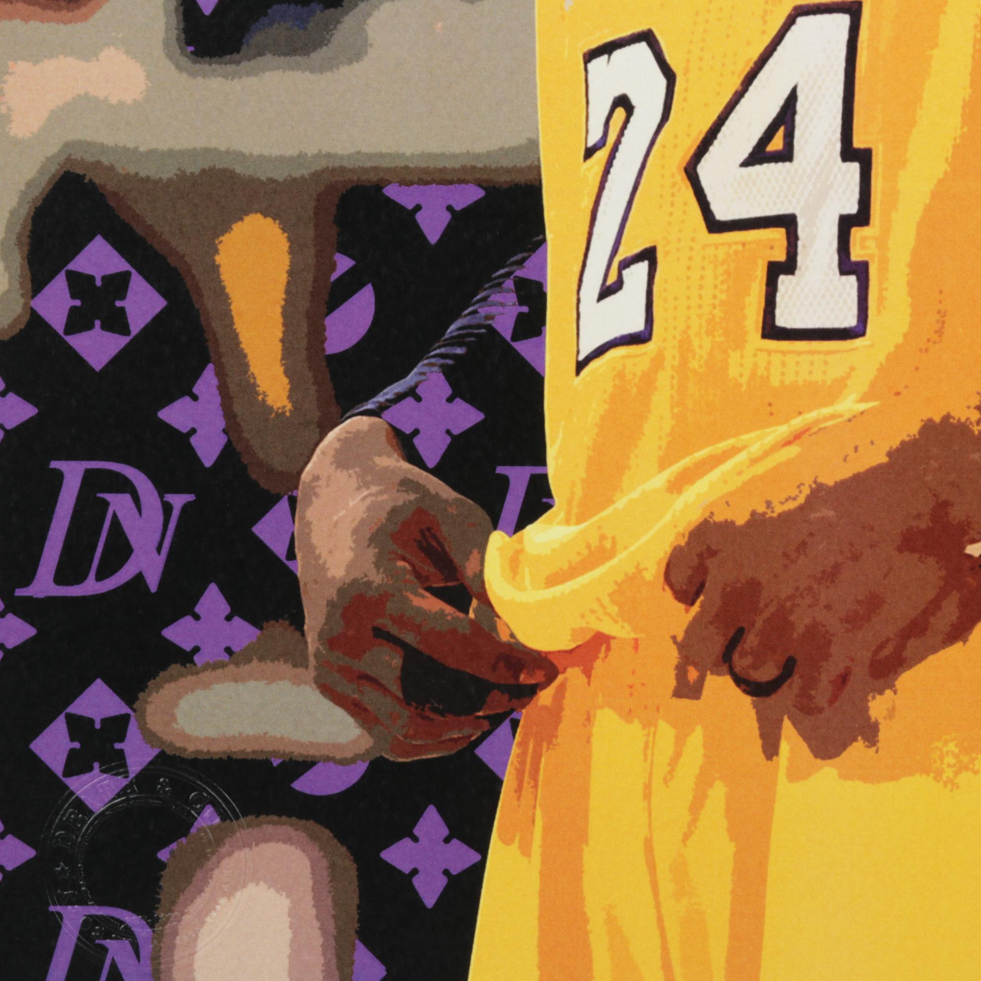 Death NYC Pop Art Graphic Print Featuring Kobe Bryant, 2020