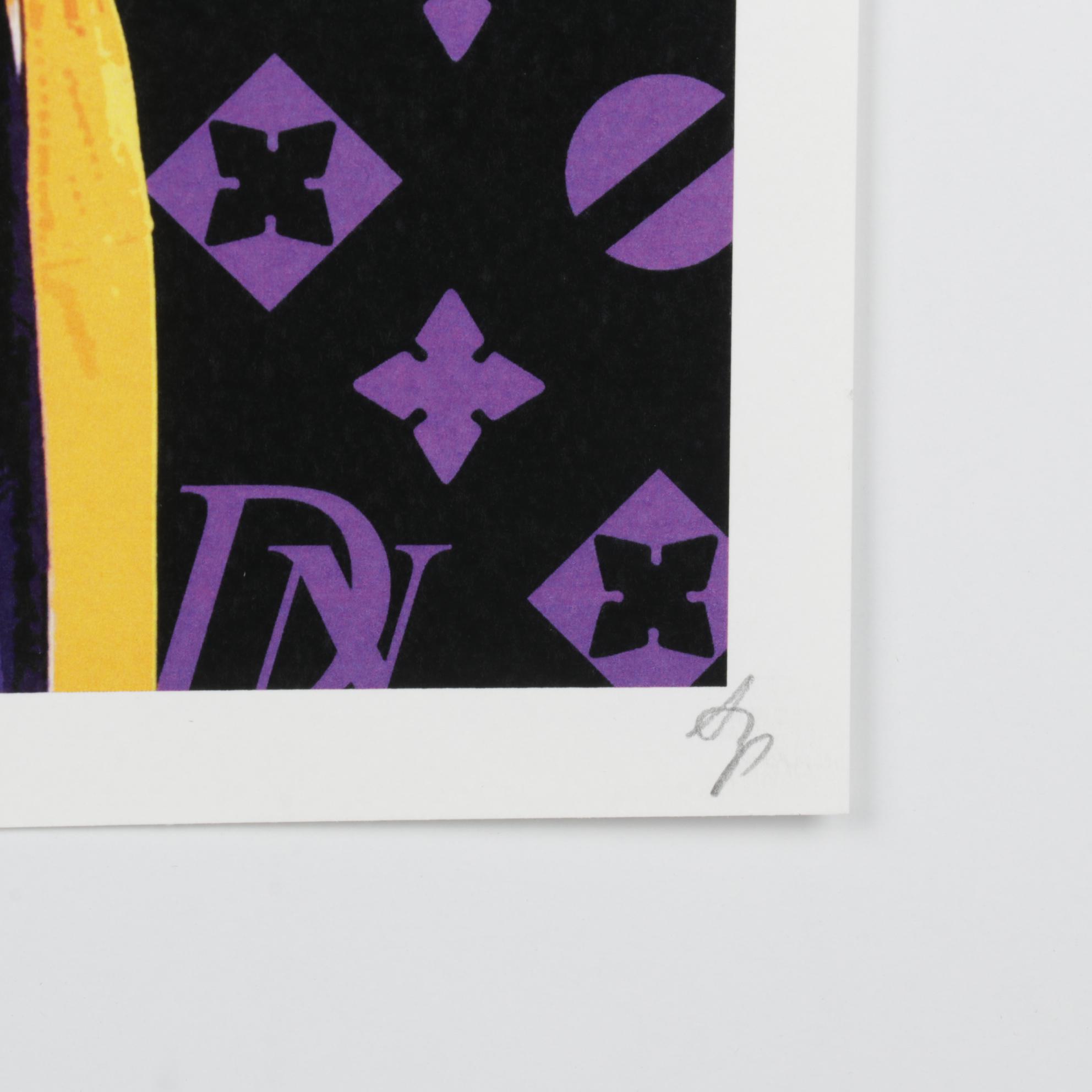 Death NYC Pop Art Graphic Print Featuring Kobe Bryant, 2020