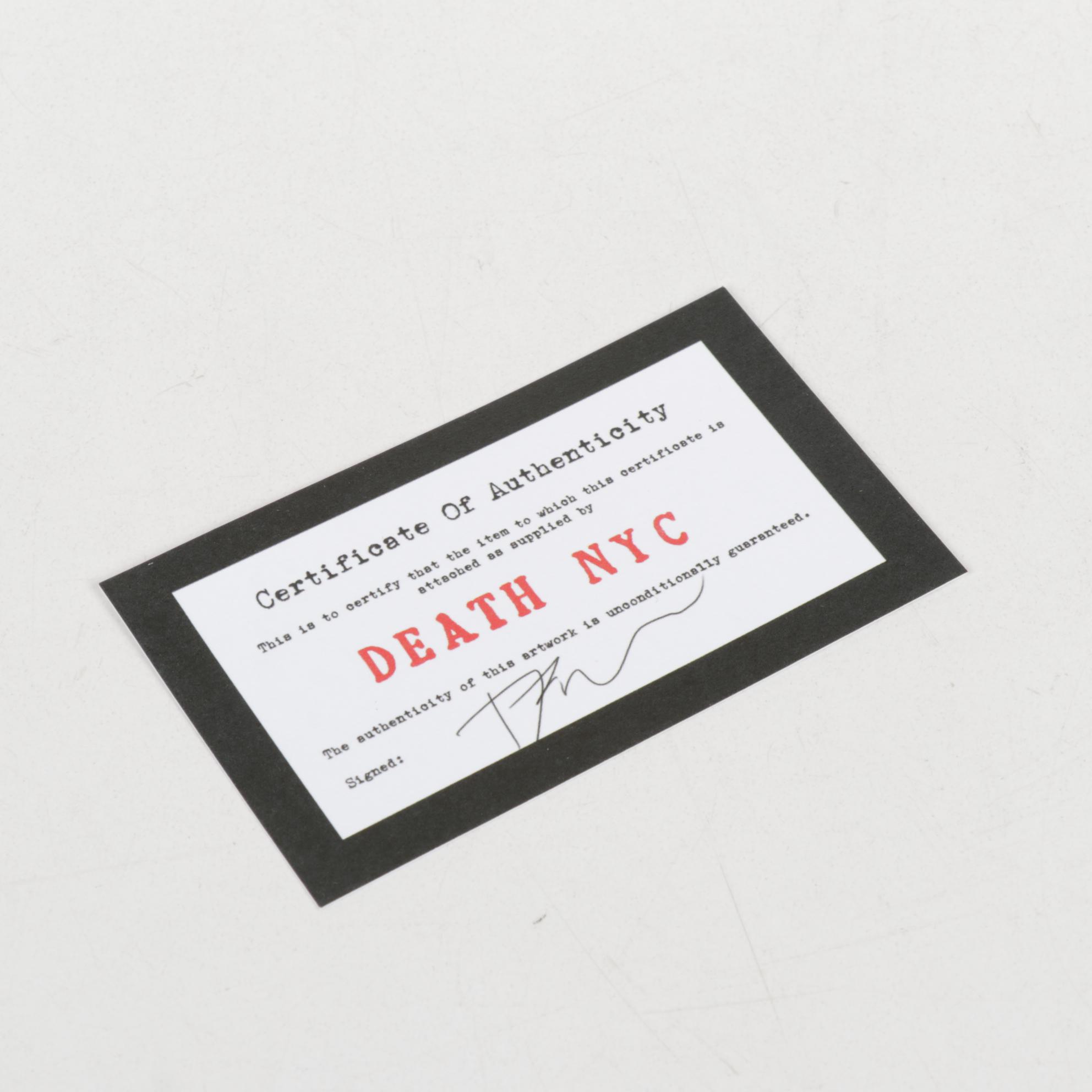 Death NYC Pop Art Graphic Print Featuring Kobe Bryant, 2020