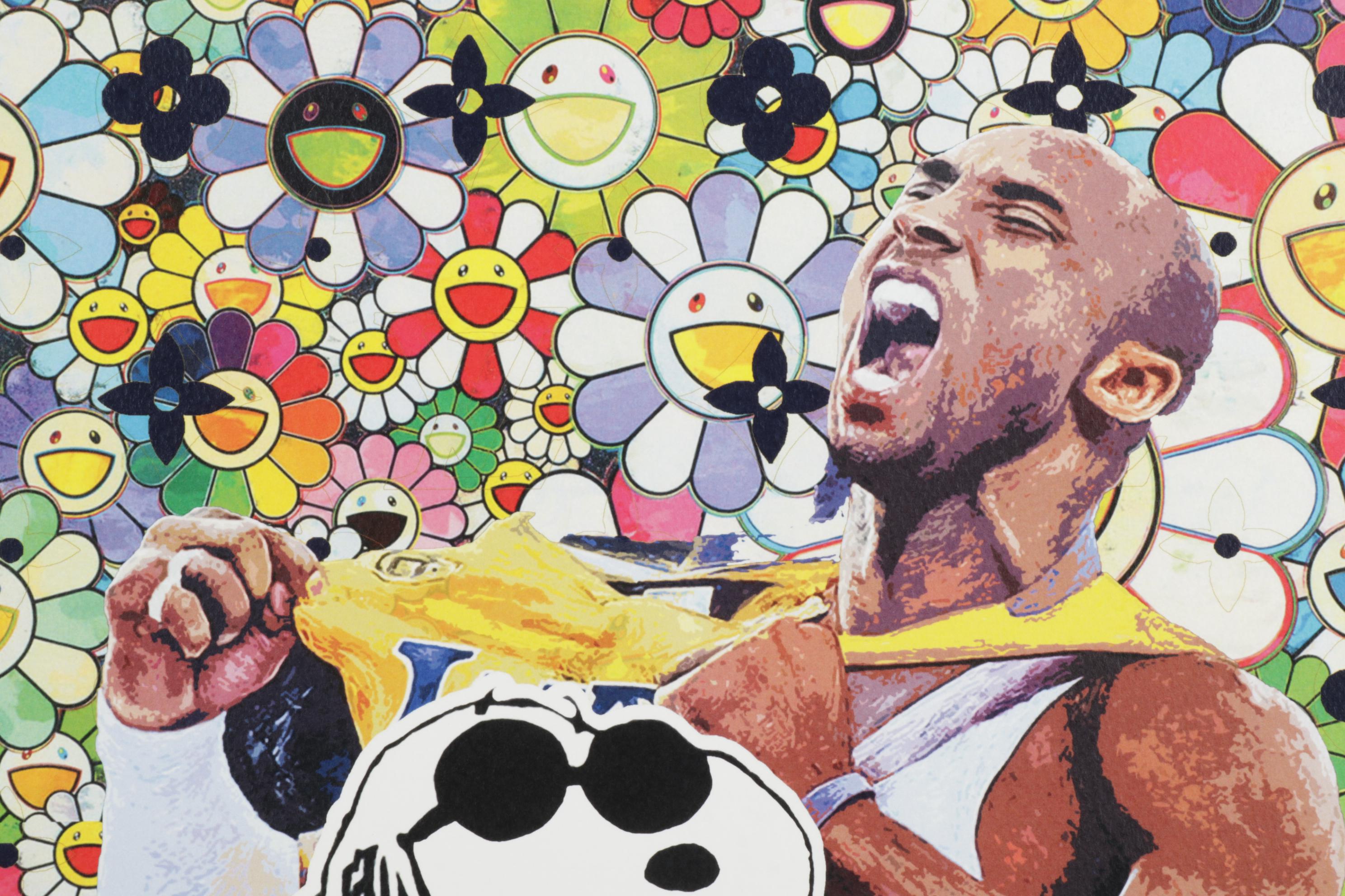 Death NYC Pop Art Graphic Print Featuring Kobe Bryant, 2020