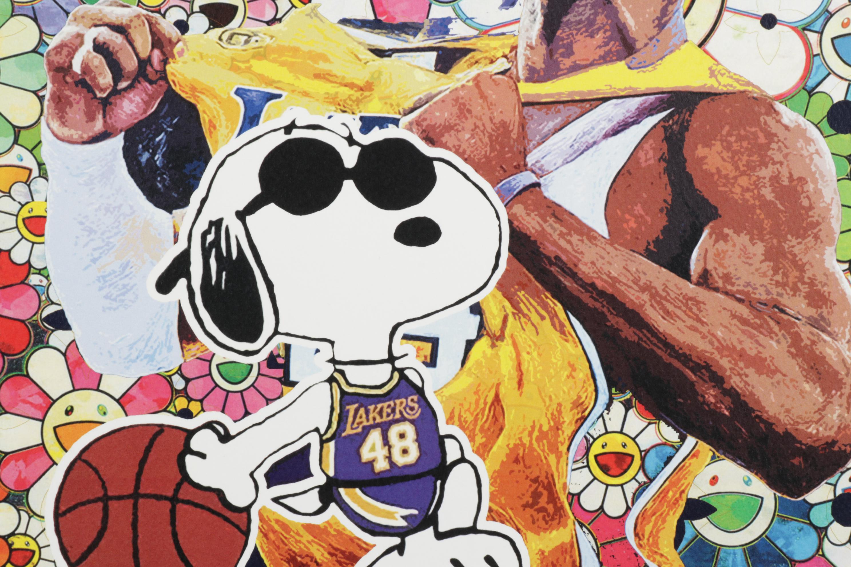 Death NYC Pop Art Graphic Print Featuring Kobe Bryant, 2020