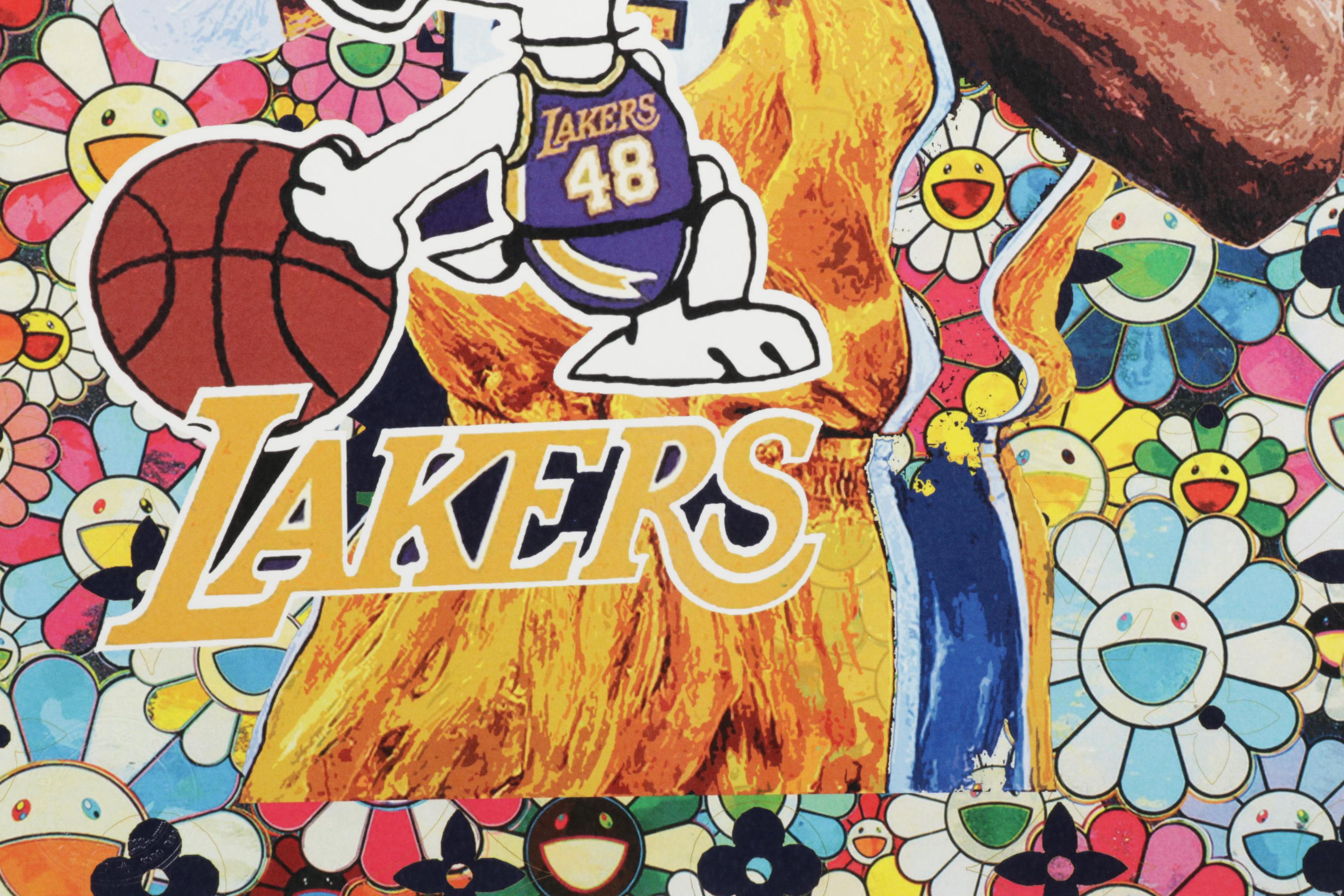 Death NYC Pop Art Graphic Print Featuring Kobe Bryant, 2020