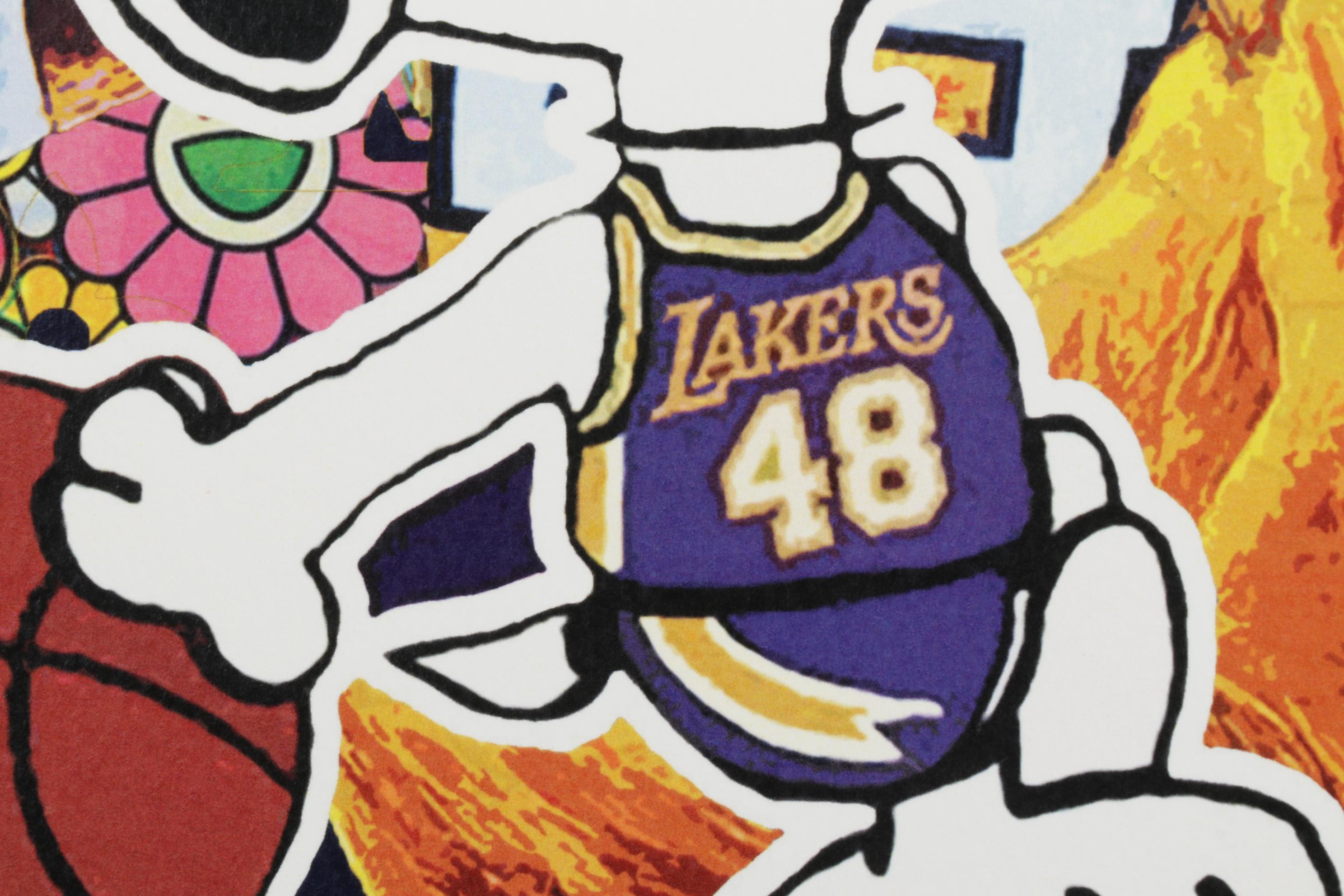 Death NYC Pop Art Graphic Print Featuring Kobe Bryant, 2020