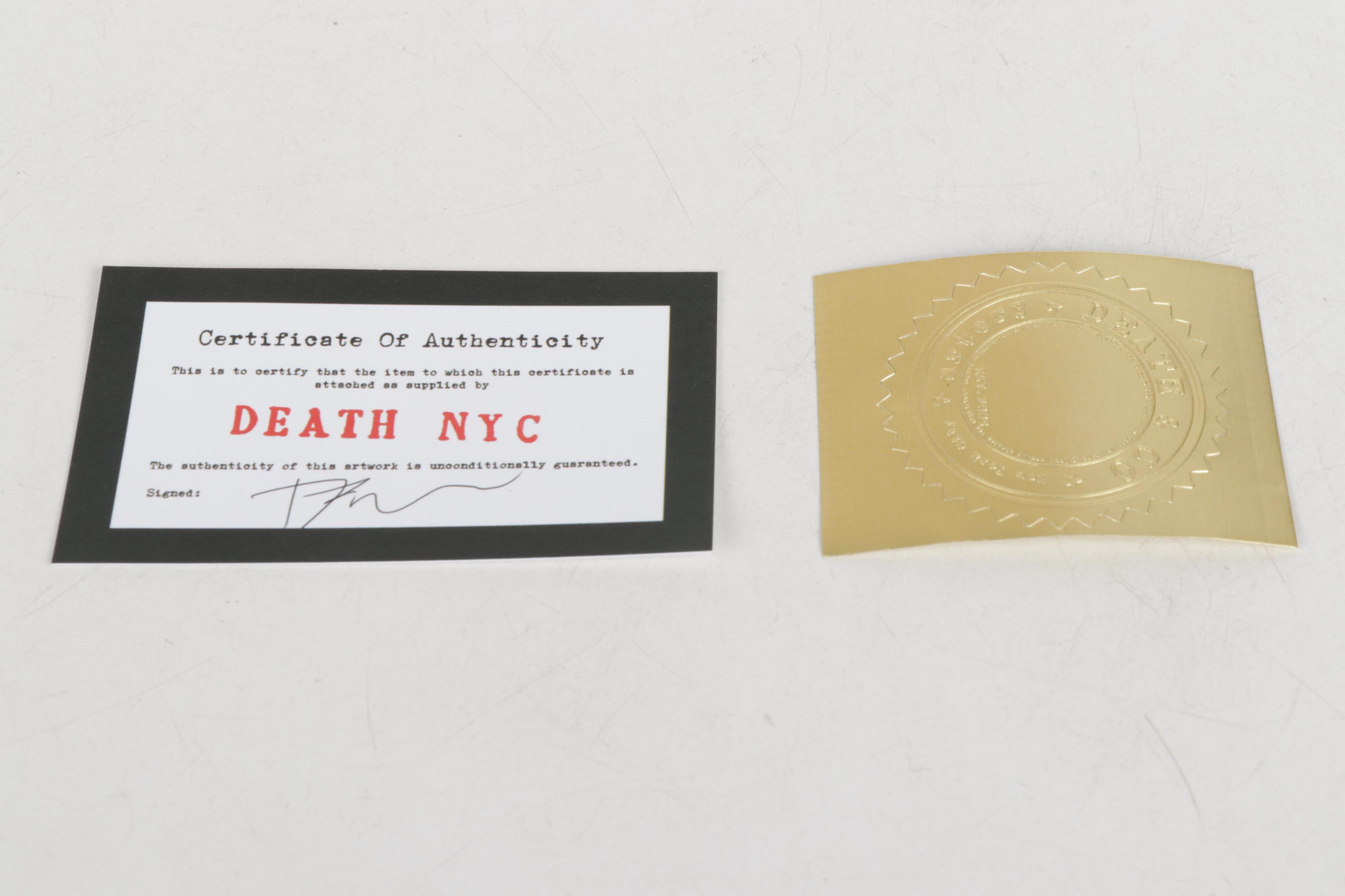 Death NYC Pop Art Graphic Print Featuring Kobe Bryant, 2020