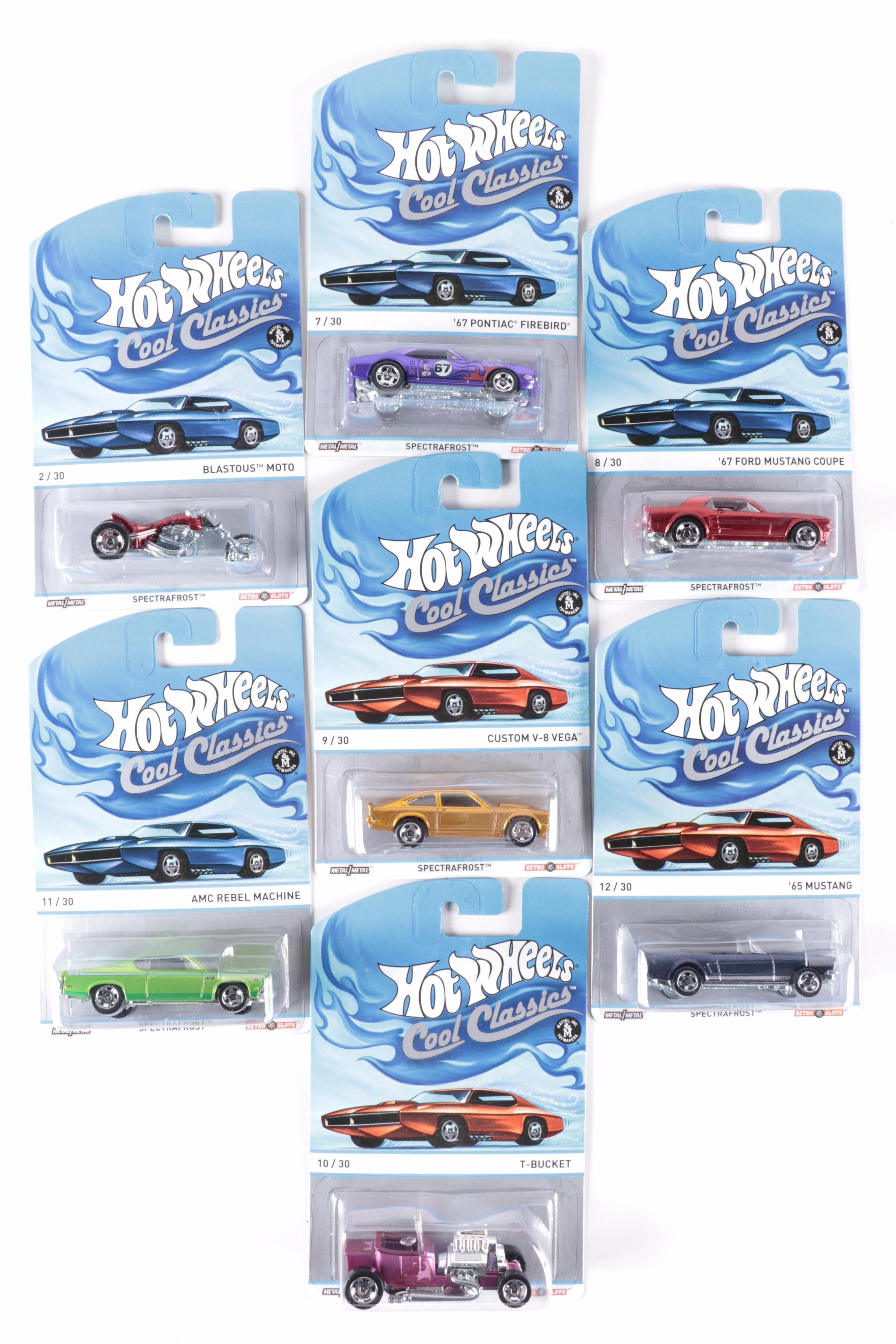 Hot Wheels The Hot Ones and Other 1:64 Scale Toy Cars, 2010s