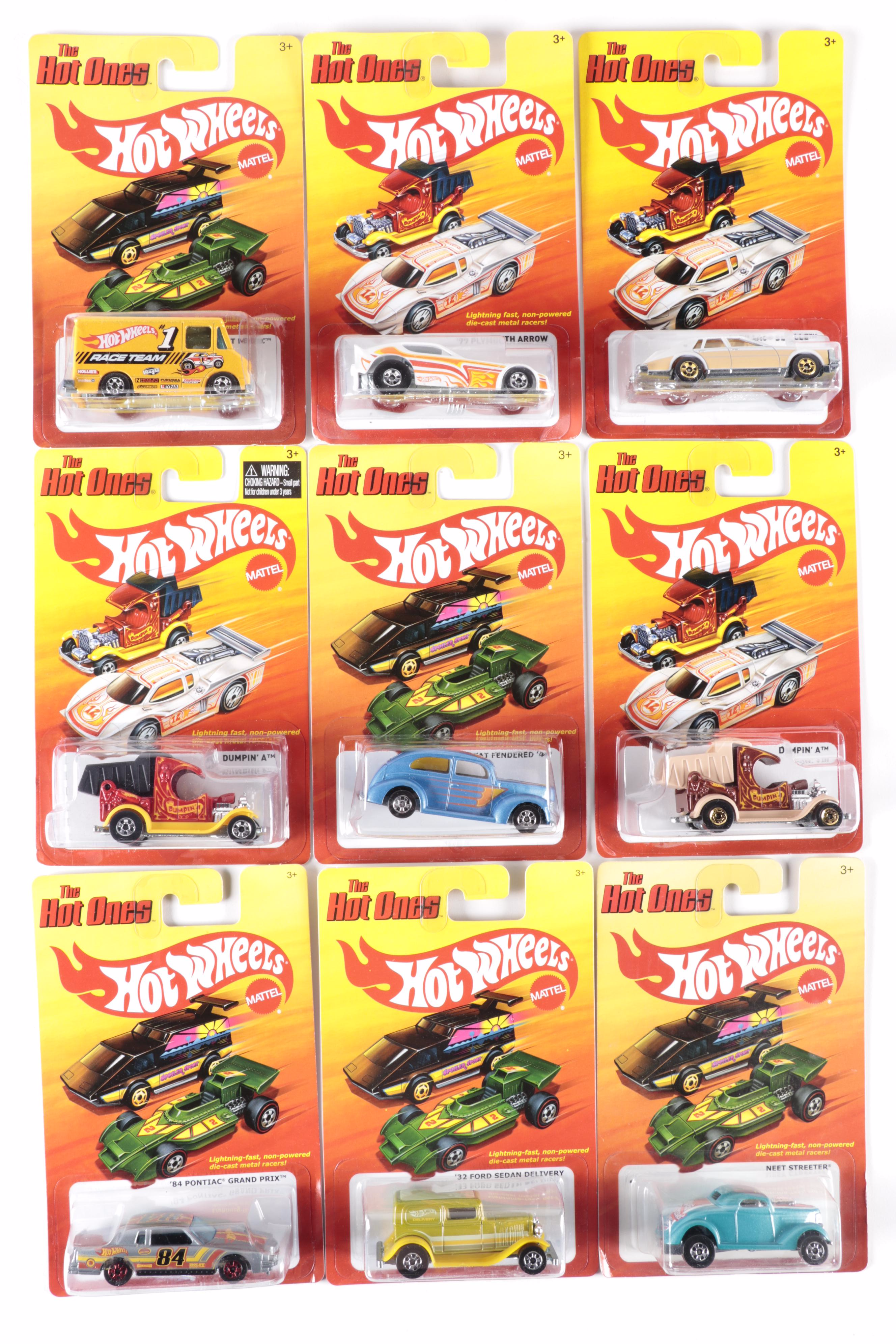 Hot Wheels The Hot Ones and Other 1:64 Scale Toy Cars, 2010s
