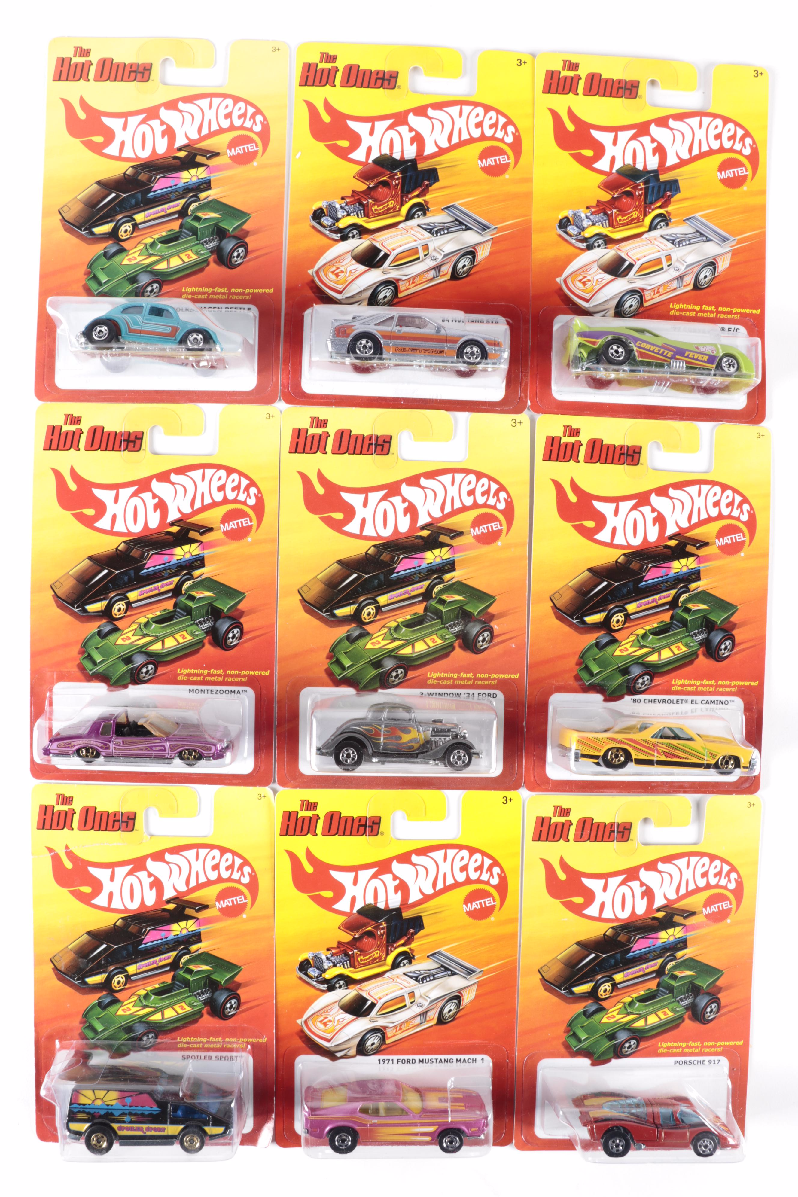 Hot Wheels The Hot Ones and Other 1:64 Scale Toy Cars, 2010s