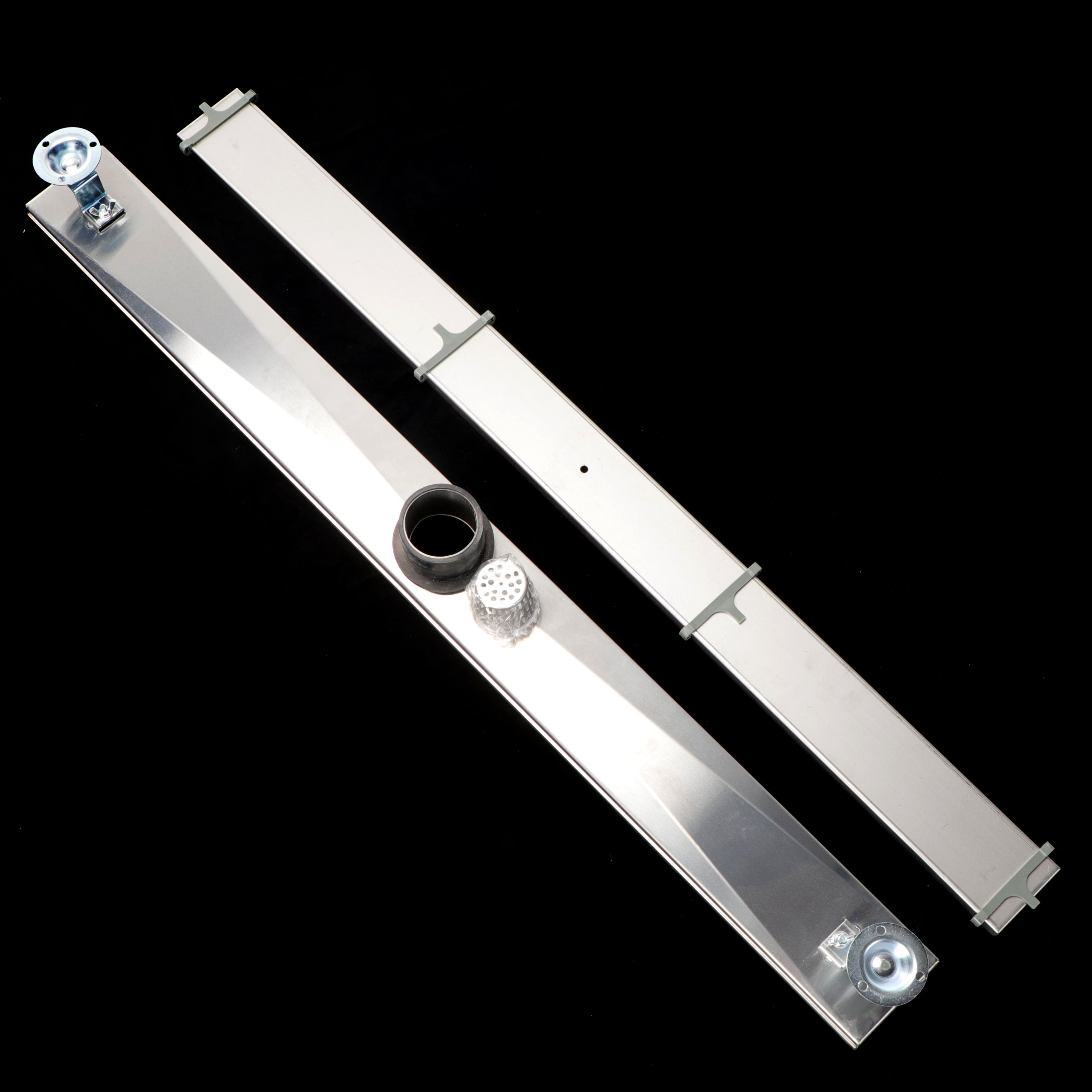 Brushed Stainless Steel 36" Linear Shower Drain