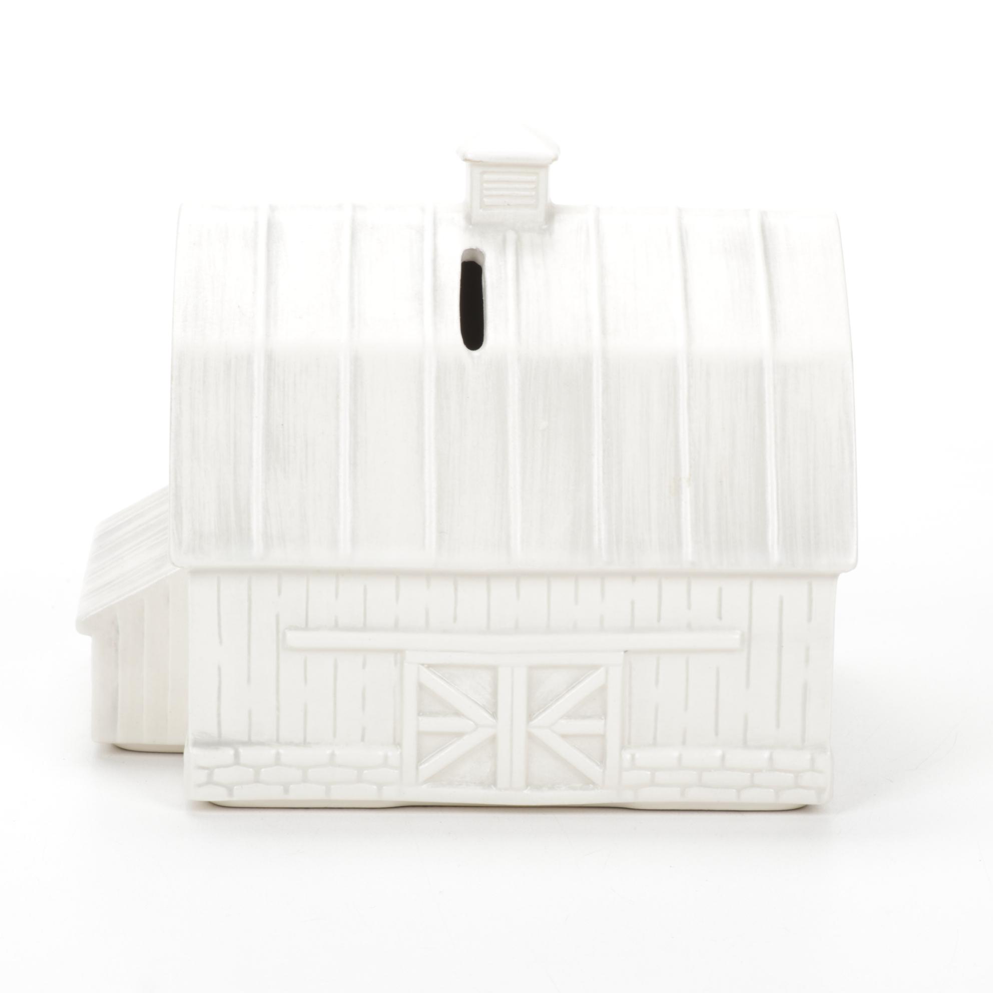 McCoy Pottery Signed Ceramic Banks