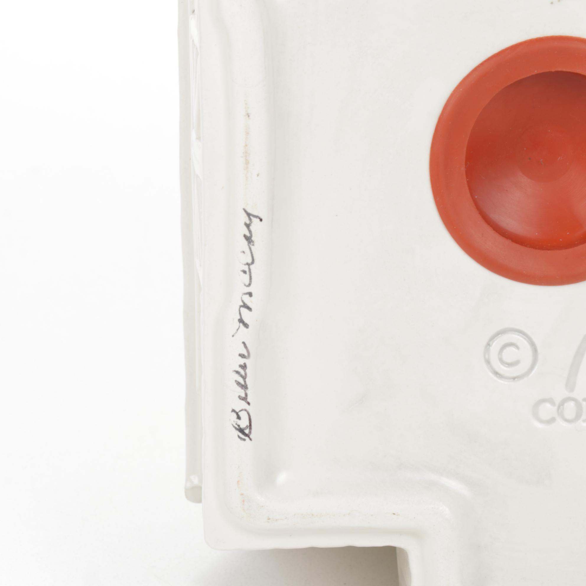 McCoy Pottery Signed Ceramic Banks