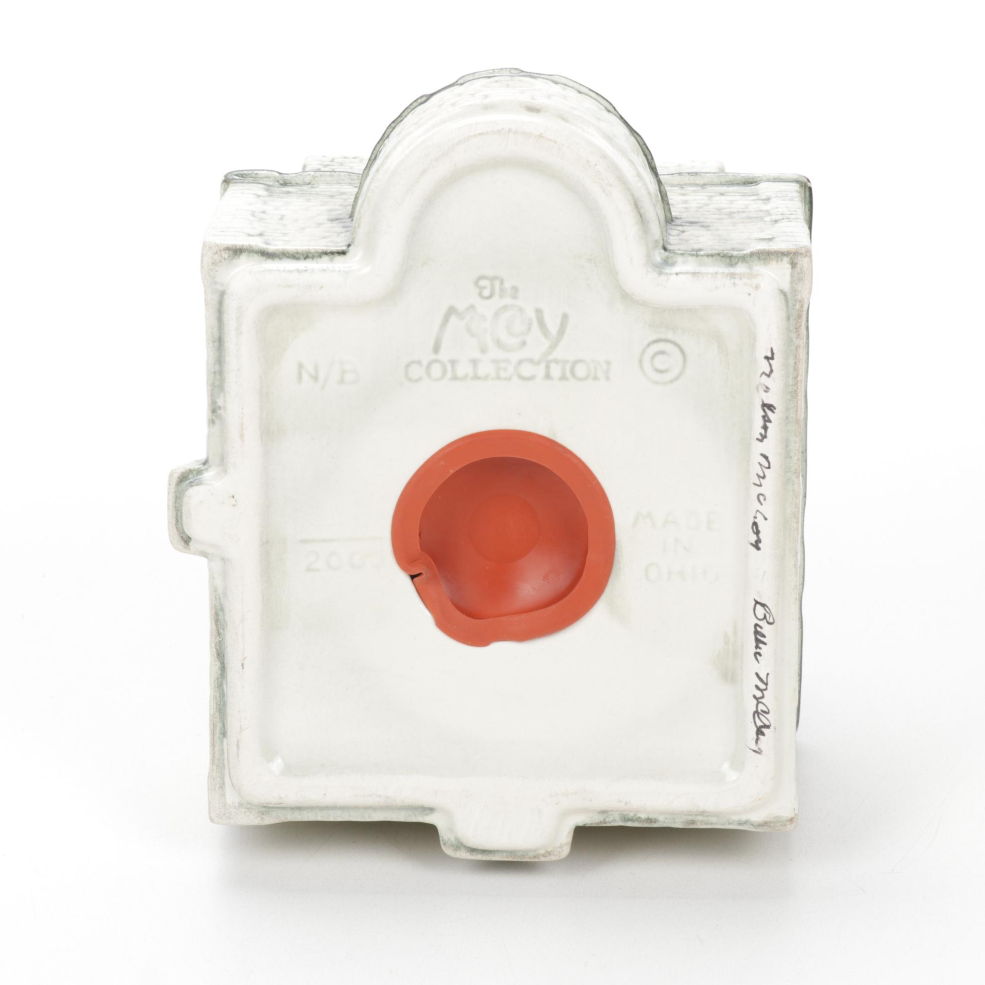 McCoy Pottery Signed Ceramic Banks