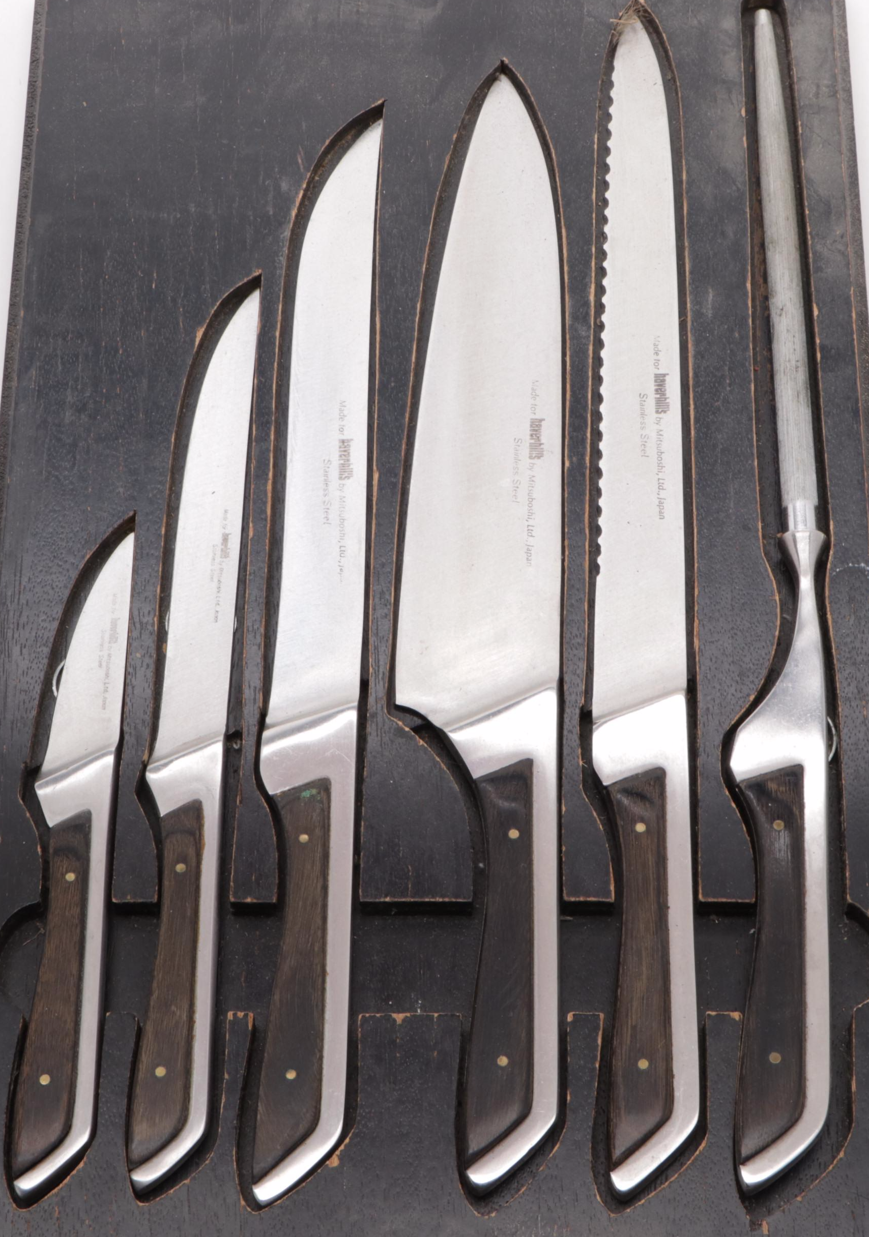Mitsuboshi Ltd. of Japan for Haverhill's Stainless Steel Knife Set