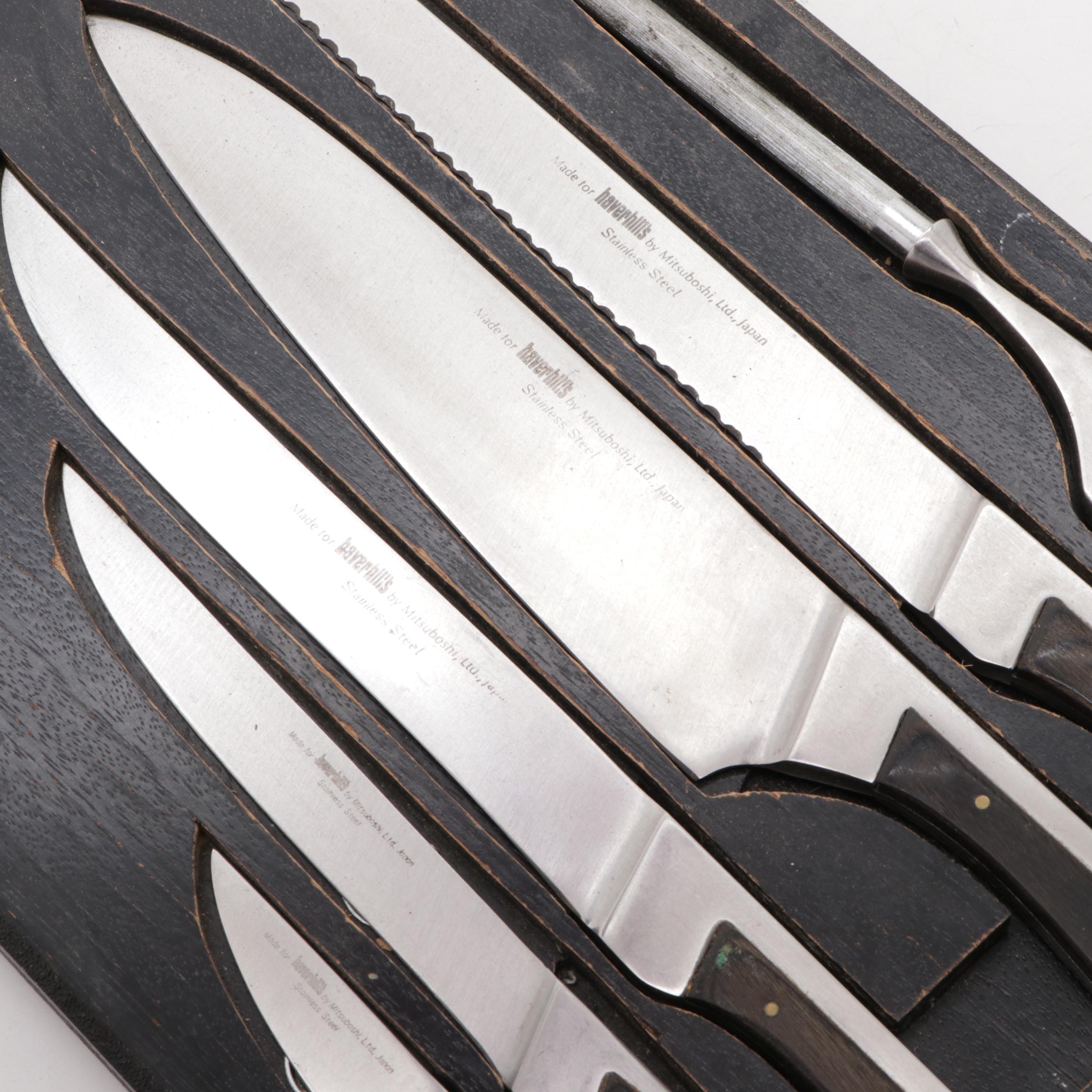 Mitsuboshi Ltd. of Japan for Haverhill's Stainless Steel Knife Set
