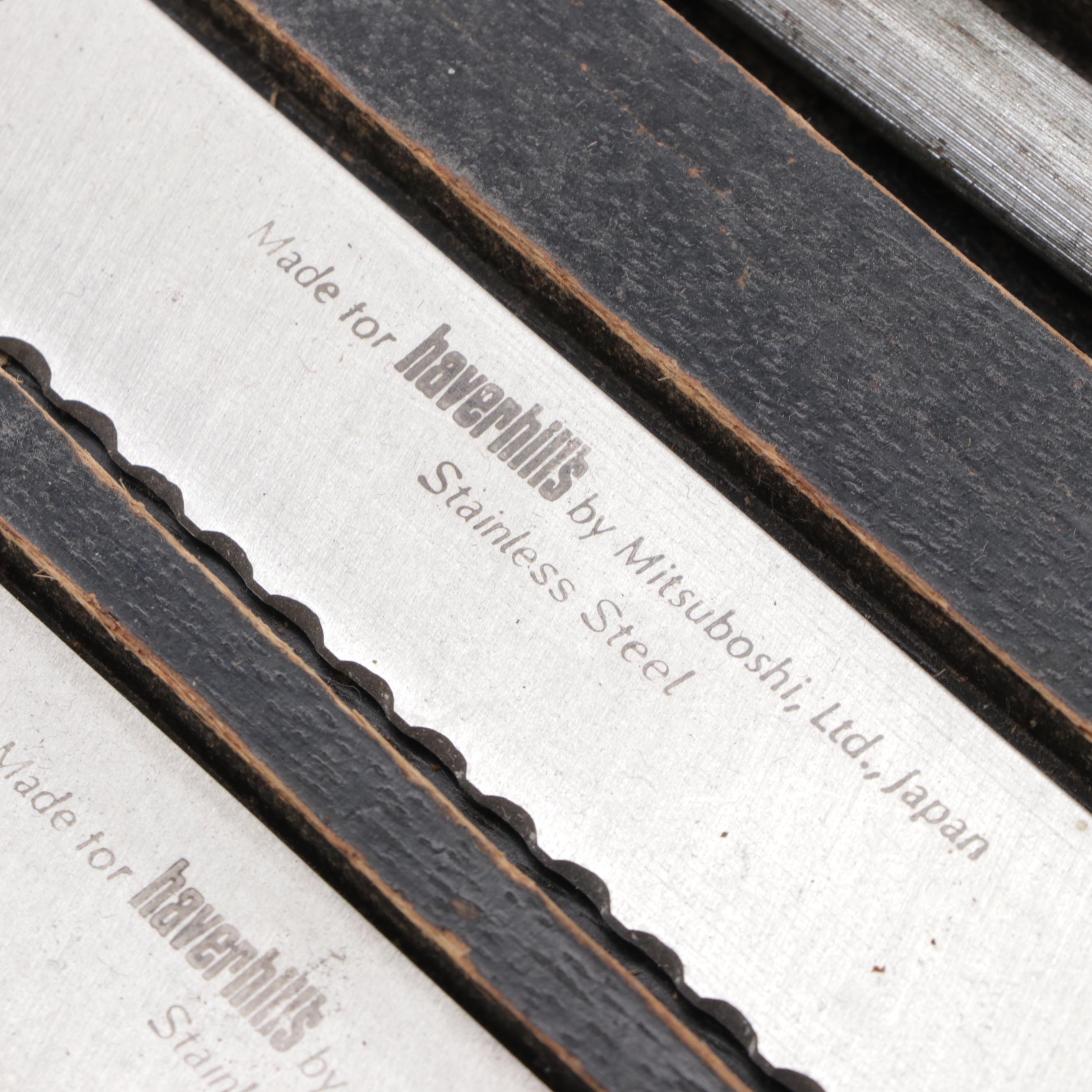 Mitsuboshi Ltd. of Japan for Haverhill's Stainless Steel Knife Set