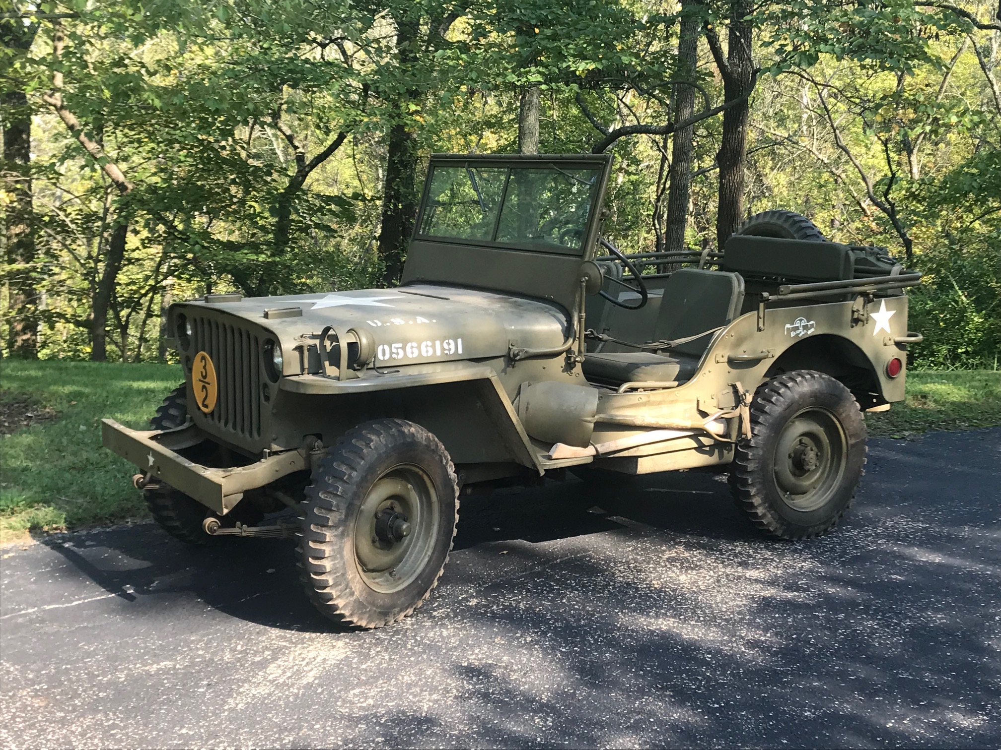 1942 Ford GPW World War II Era Jeep