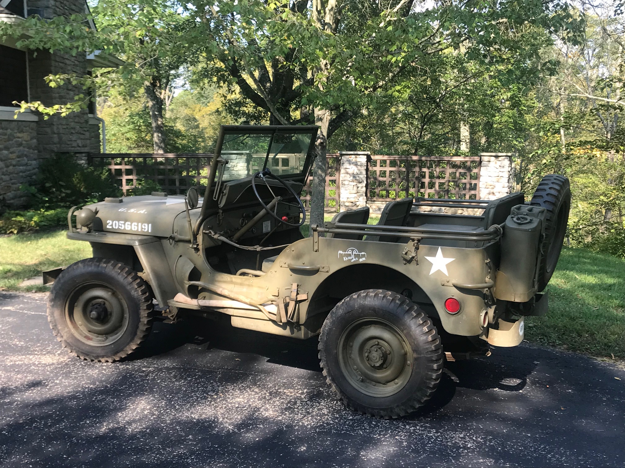 1942 Ford GPW World War II Era Jeep