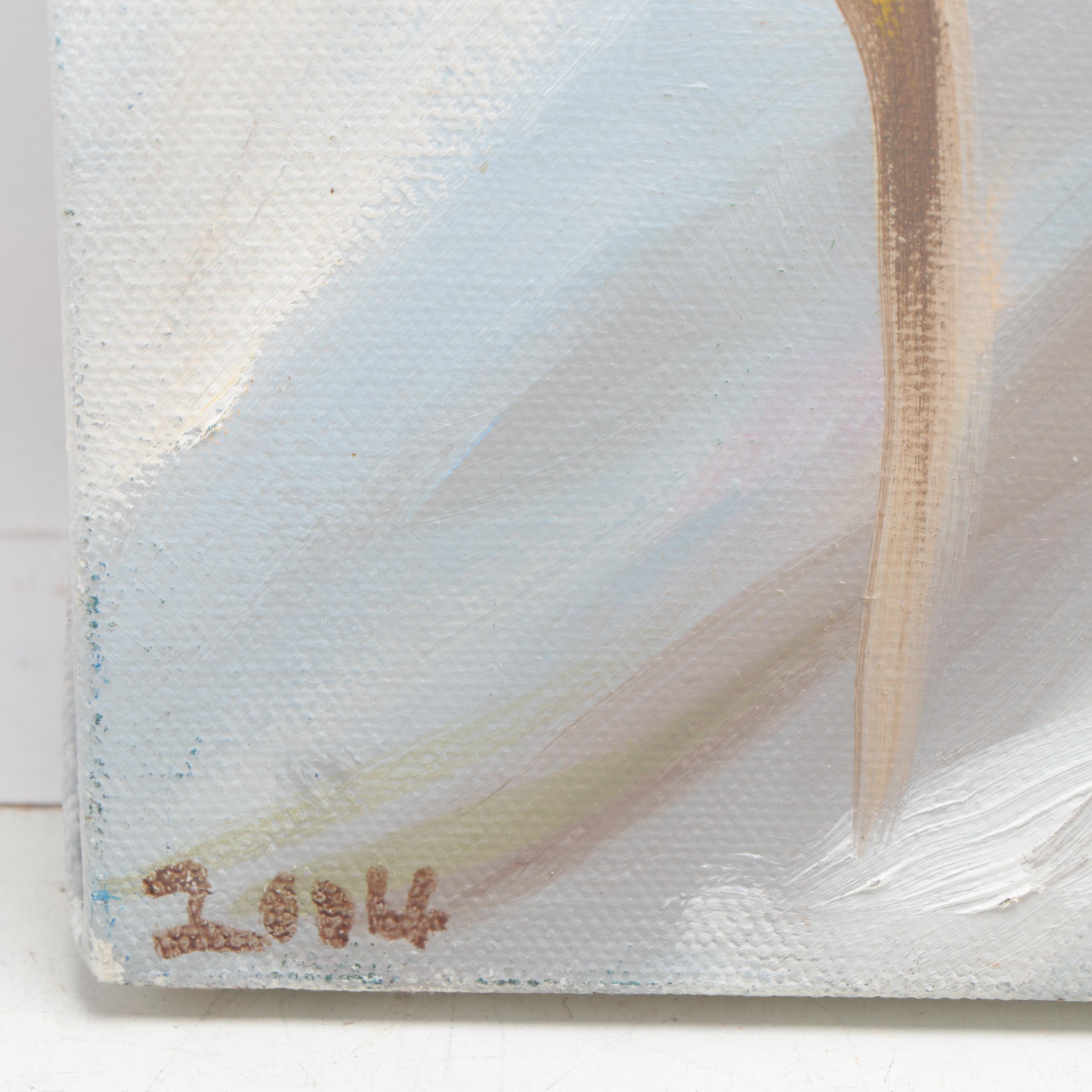 Still Life Oil Painting of Wine and Cornucopia, 2004