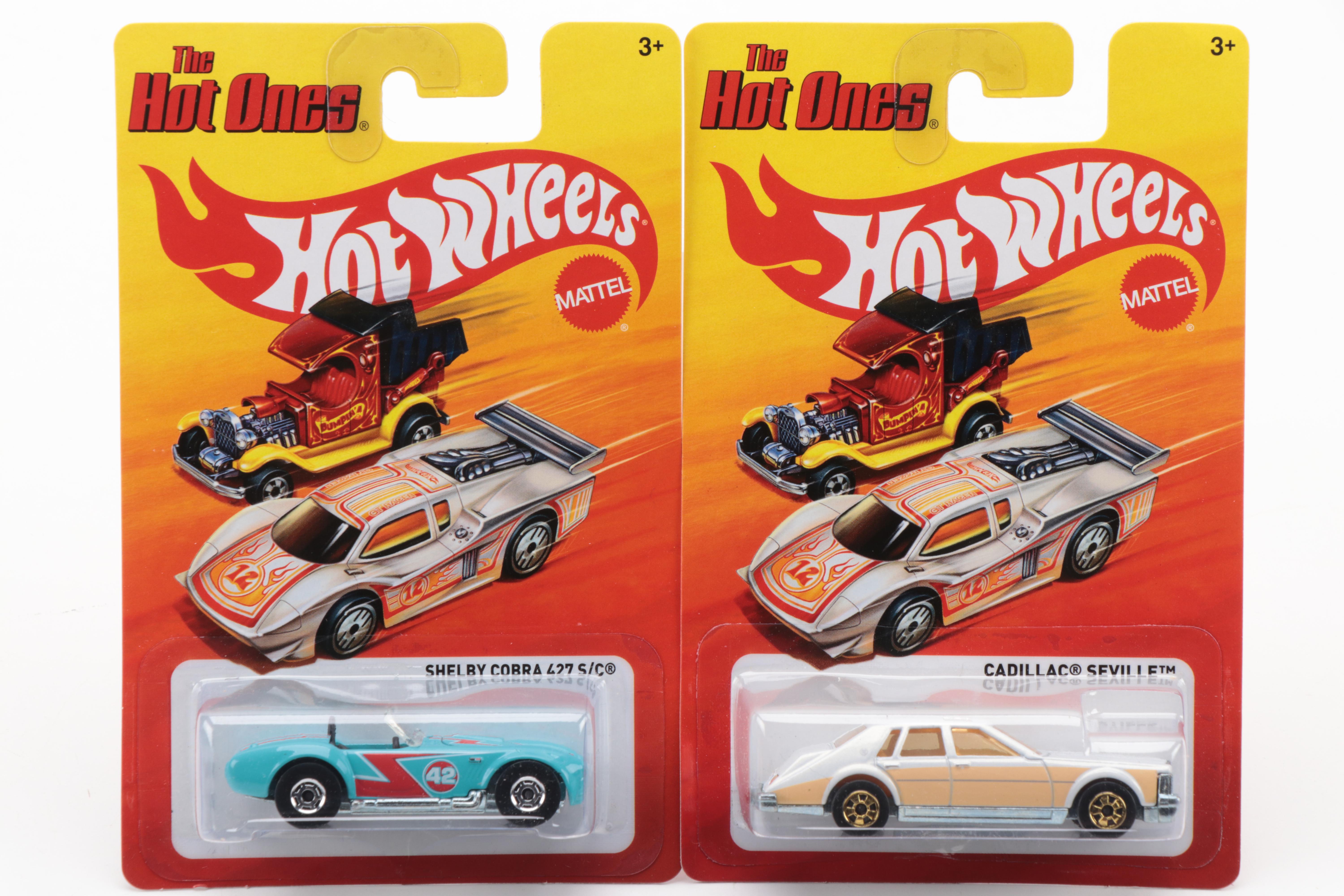 Hot Wheels The Hot Ones and Other 1:64 Scale Toy Cars, 2010s