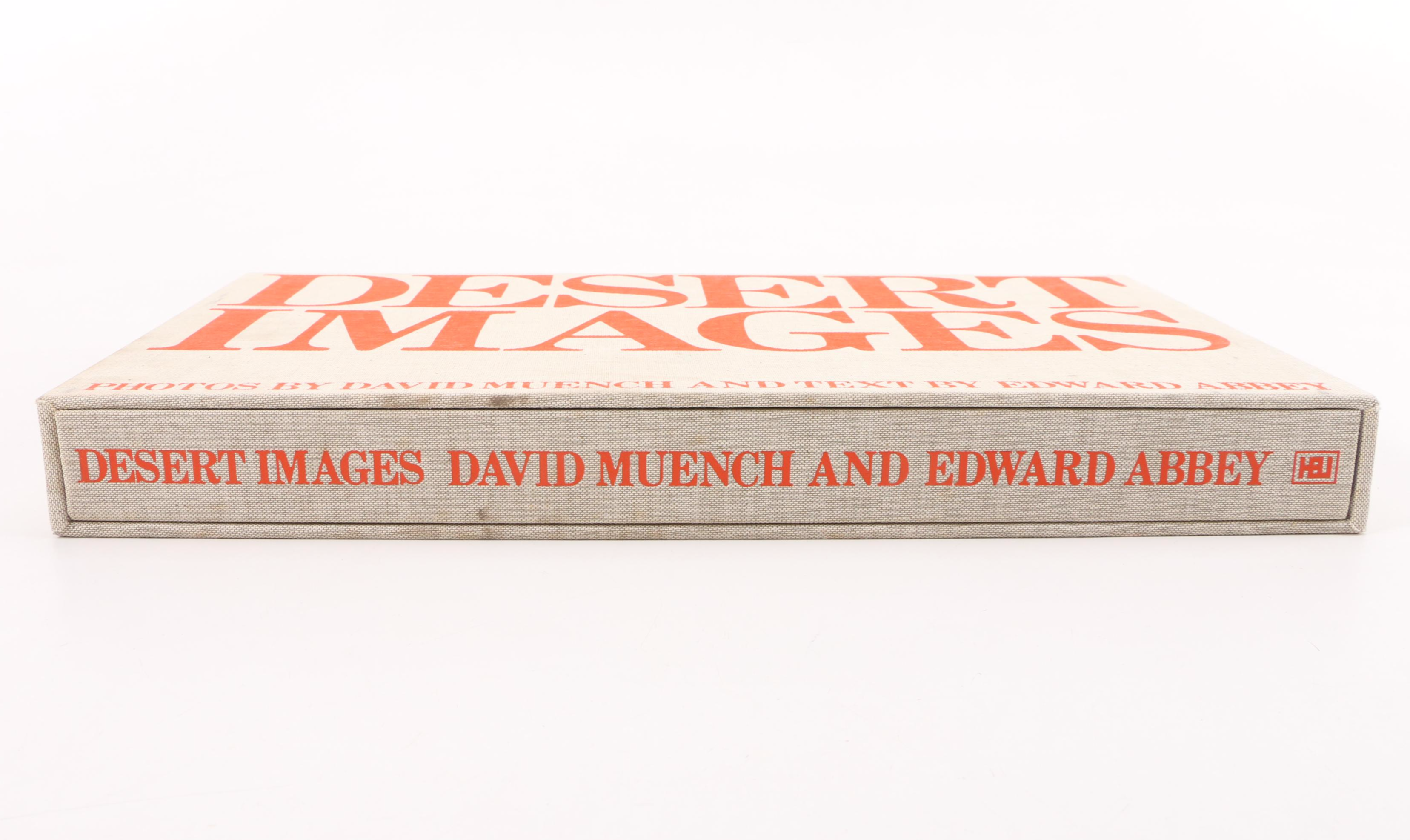 First Edition "Desert Images: An American Landscape" by Edward Abbey, 1979