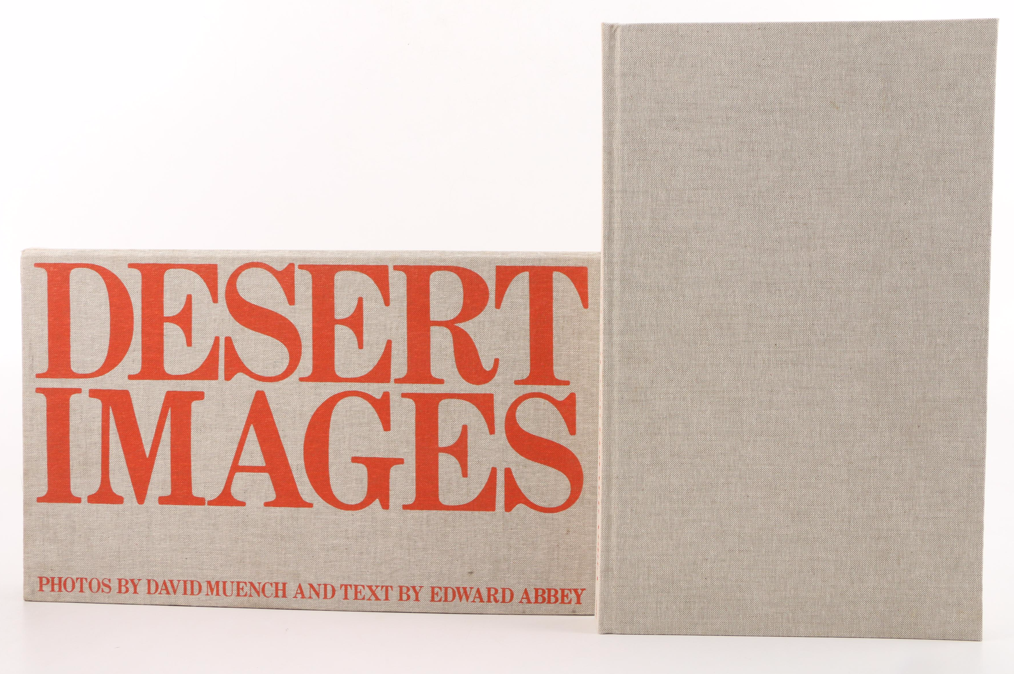 First Edition "Desert Images: An American Landscape" by Edward Abbey, 1979