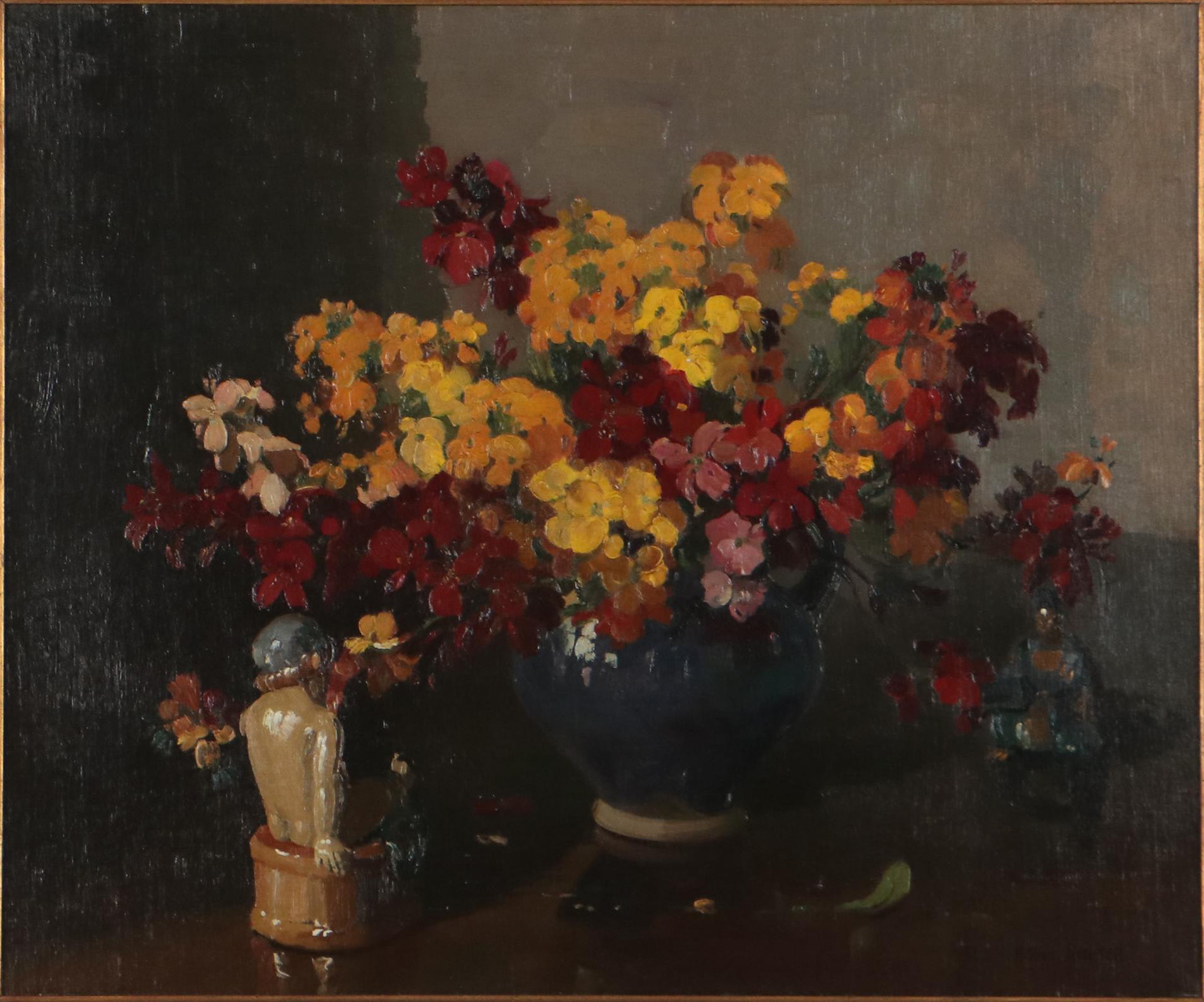 Herbert Davis Richter Still Life Oil Painting, Circa 1930