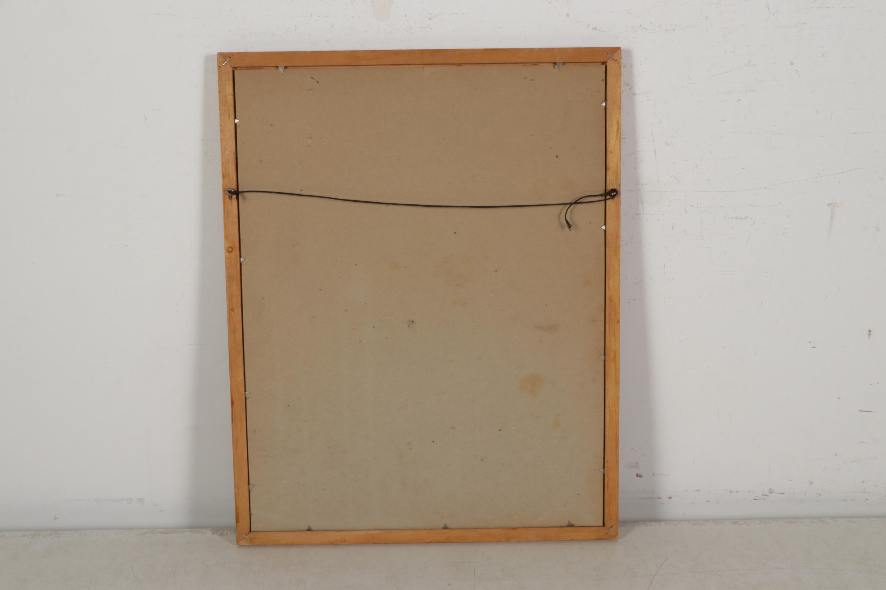 SAE Fraternity Caricature Colored Pencil Drawing, 1963