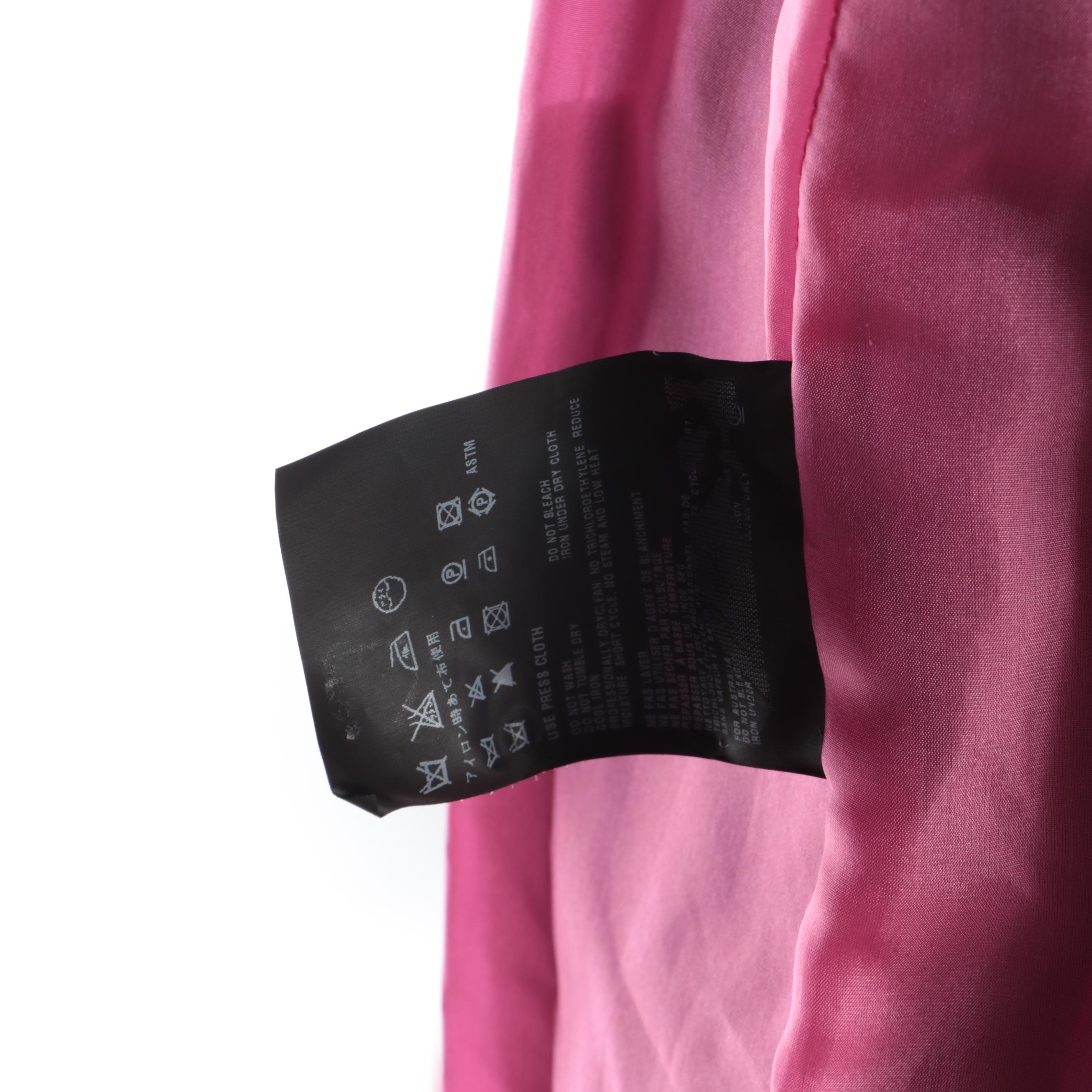 Prada Cap-Sleeve Bow Dress and Button-Front Jacket in Crushed Wool-Silk Taffeta