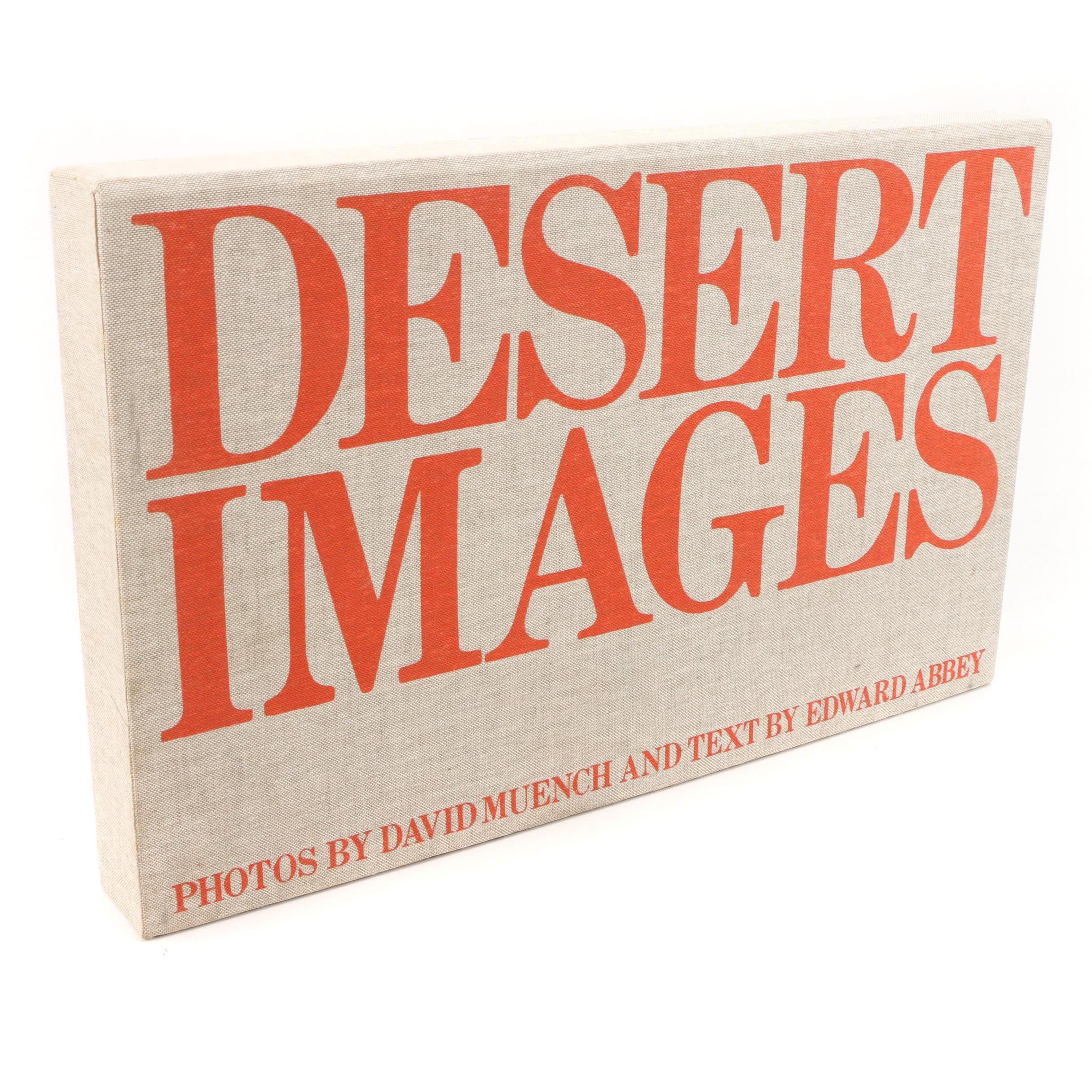 First Edition "Desert Images: An American Landscape" by Edward Abbey, 1979