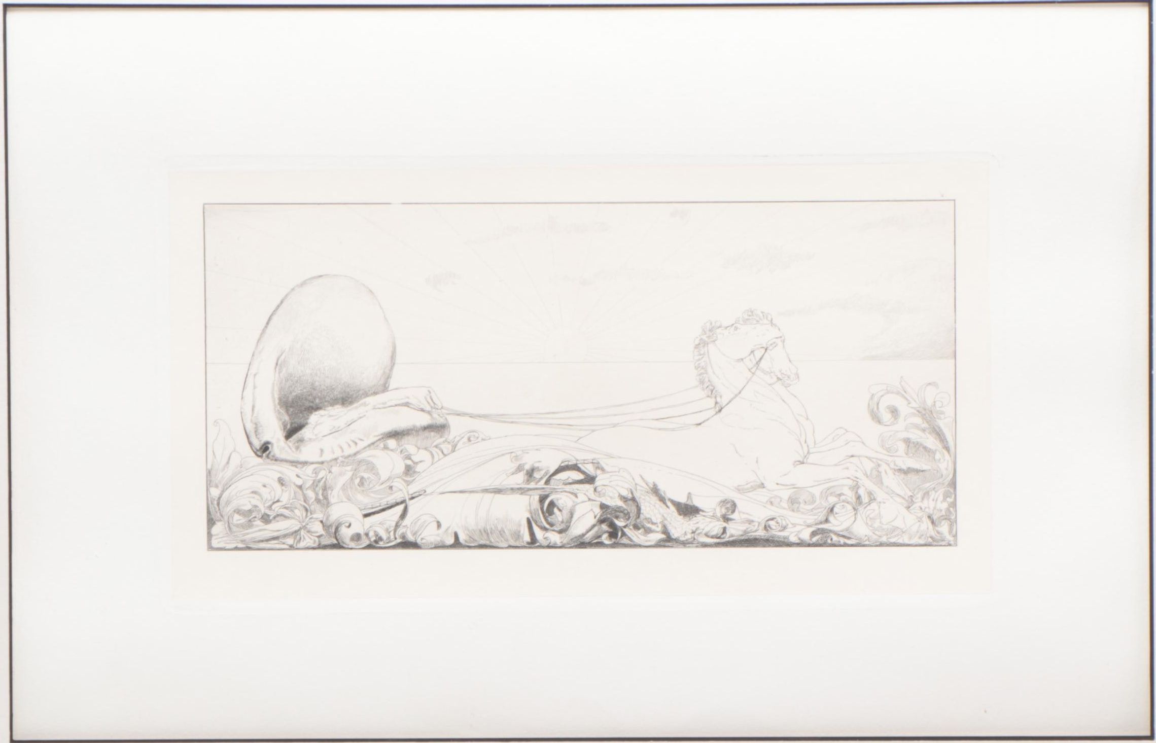 Max Klinger Etching "Triumph" From "Paraphrase on the Finding of a Glove"