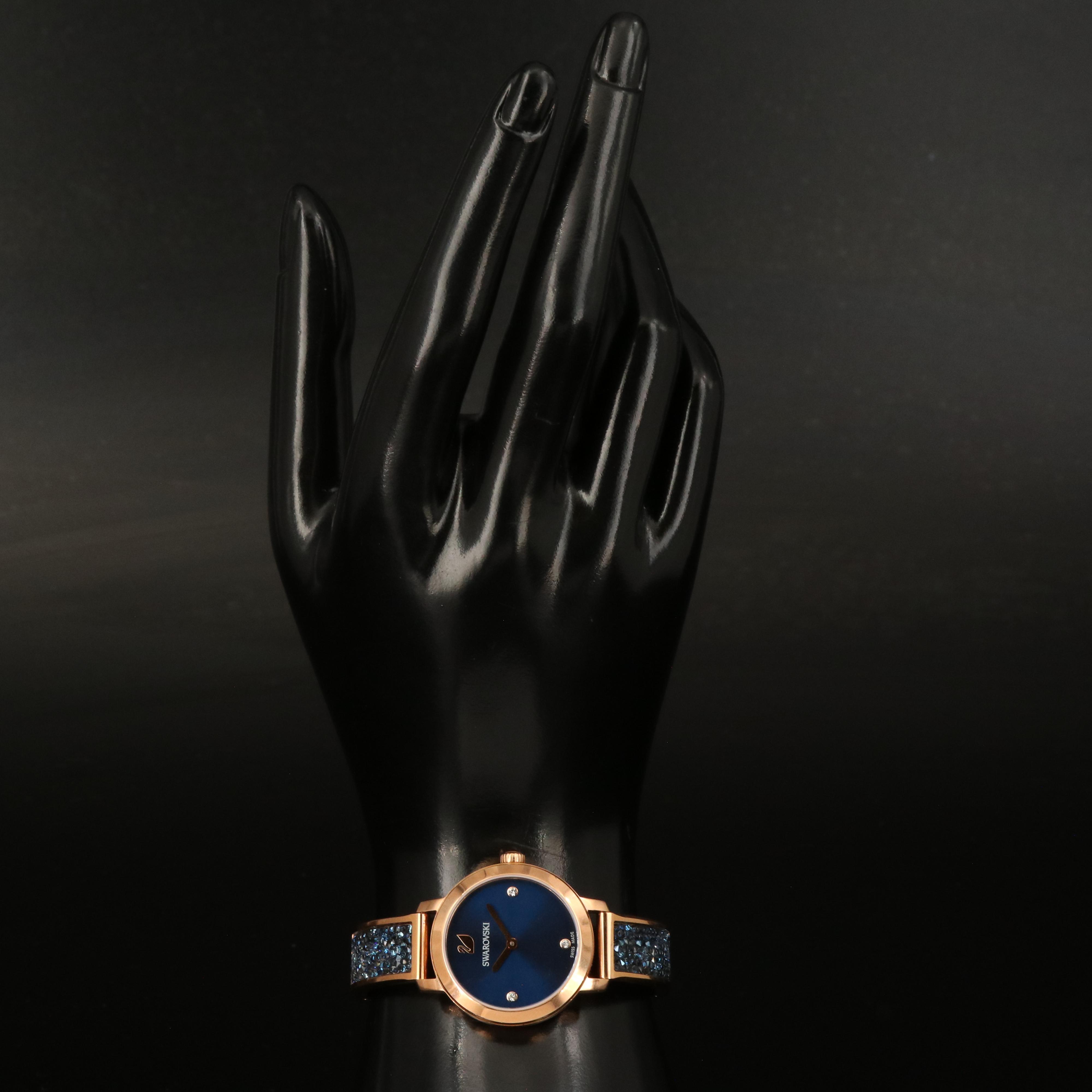 Swarovski Cosmic Rock Rose Gold Tone Watch