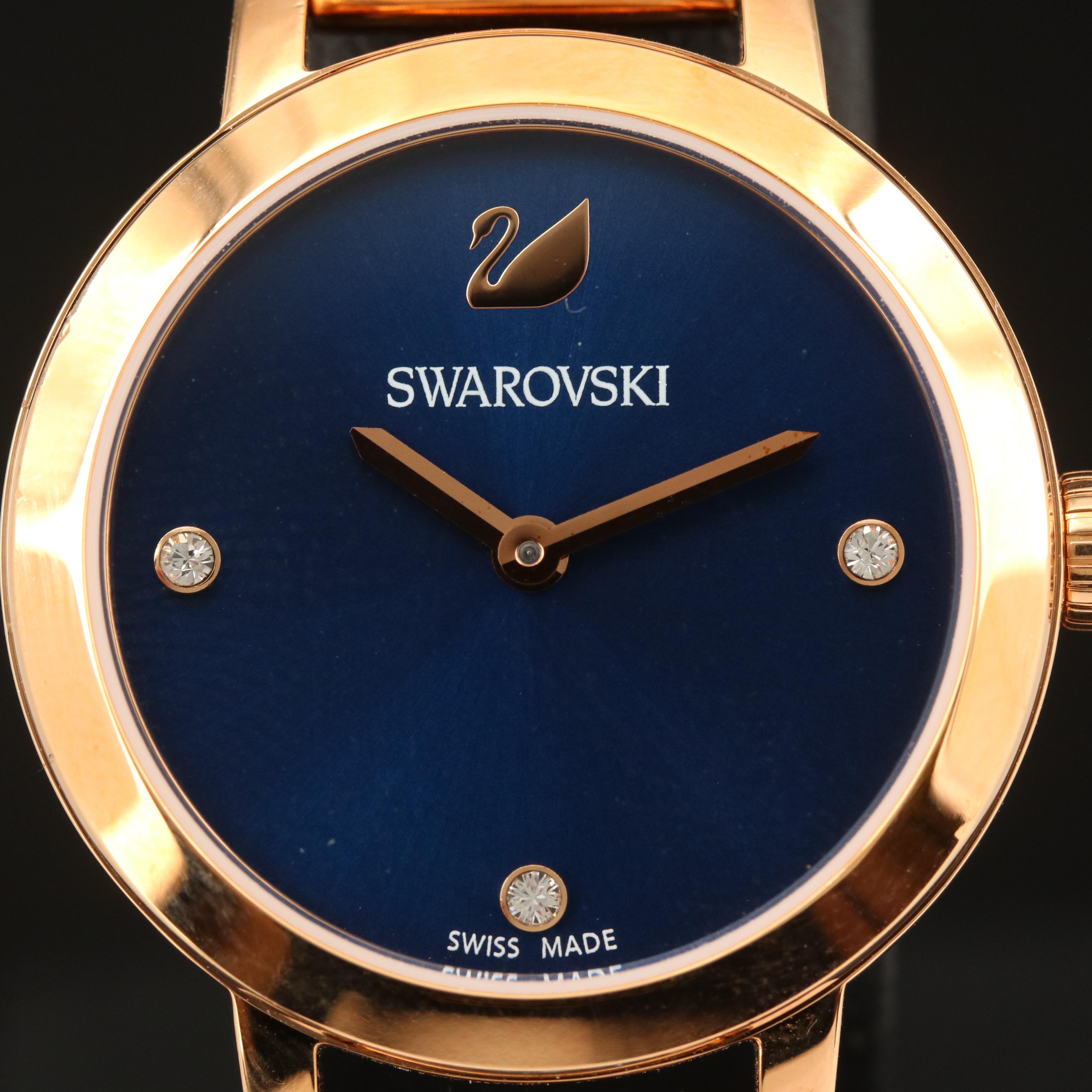 Swarovski Cosmic Rock Rose Gold Tone Watch