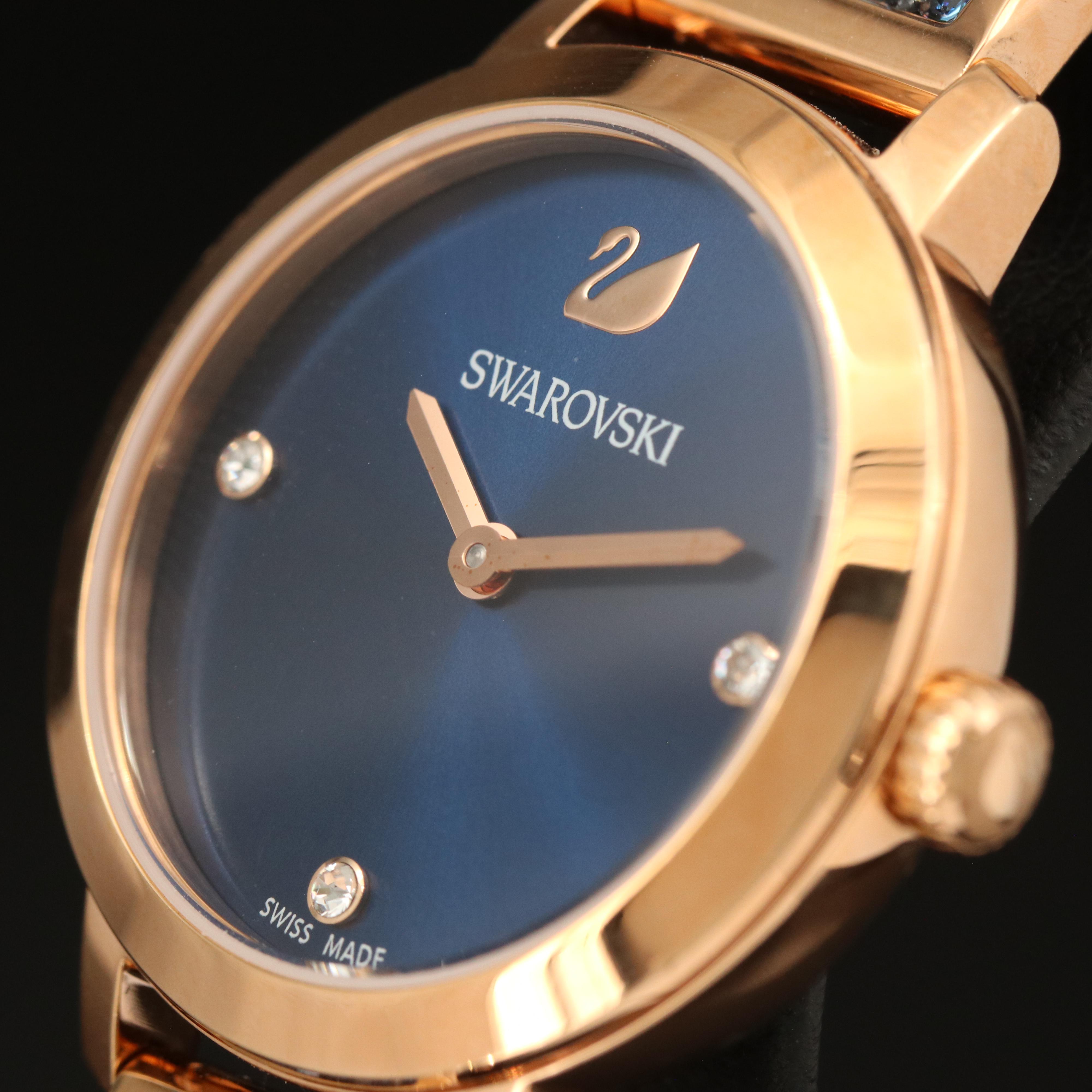 Swarovski Cosmic Rock Rose Gold Tone Watch